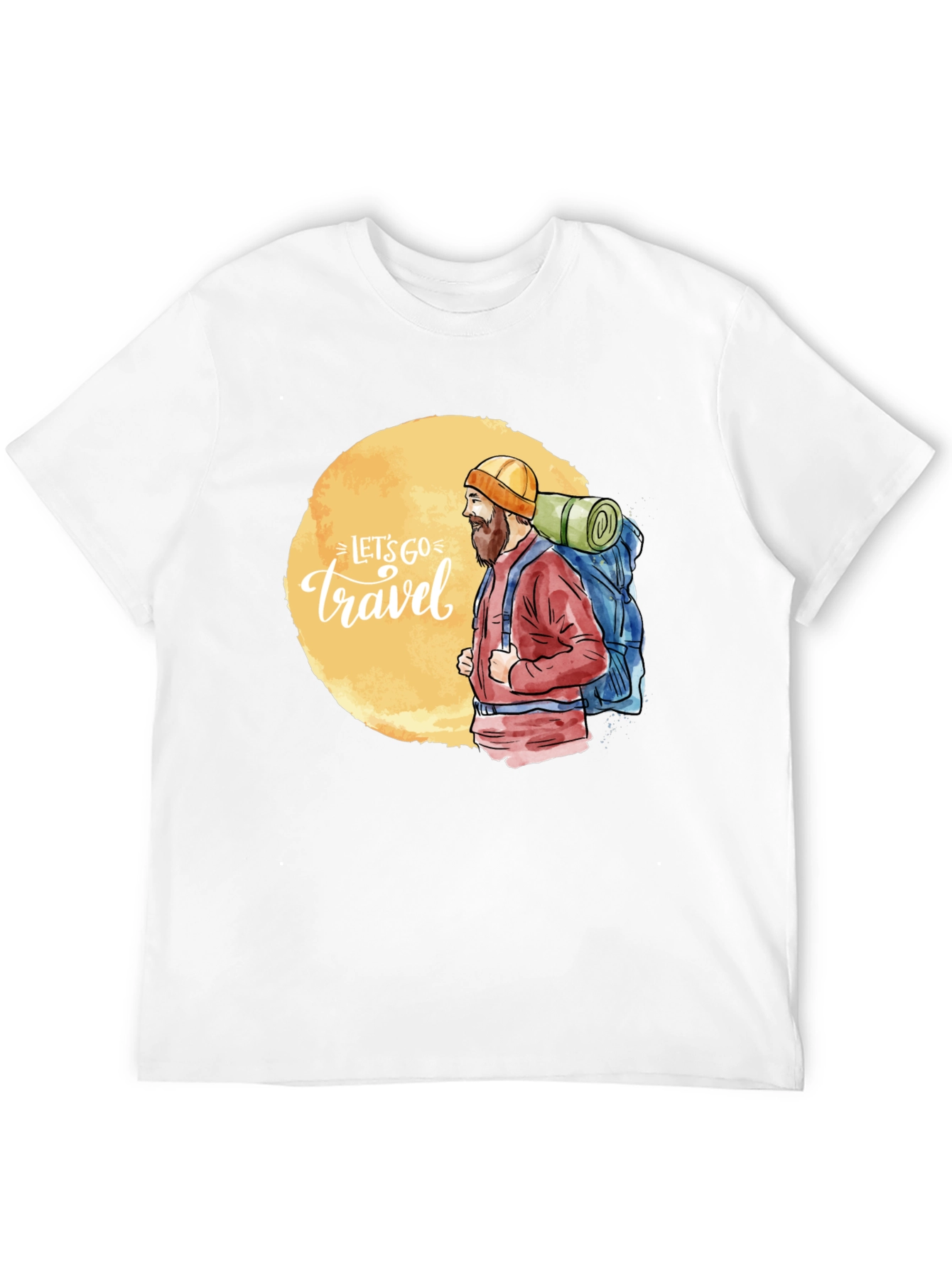 Lets Go Travel Graphic Tee - Adventure Ready