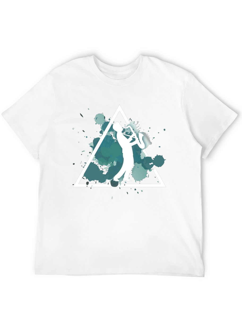 Jazz Player Graphic Tee - Cool & Unique Design