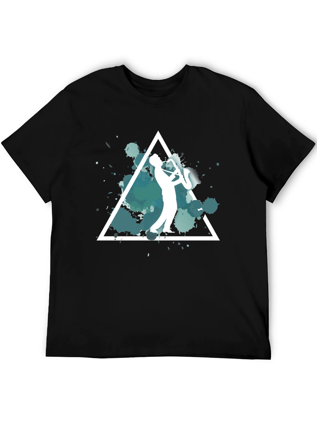Jazz Player Graphic Tee - Cool & Unique Design
