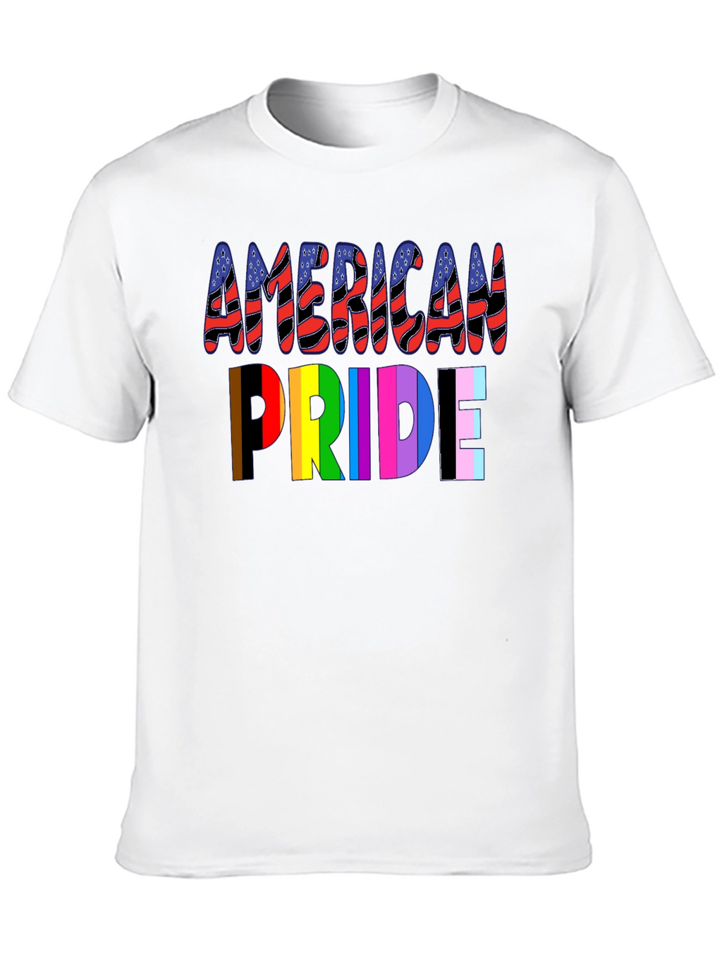 American Pride LGBTQ+ T-Shirt