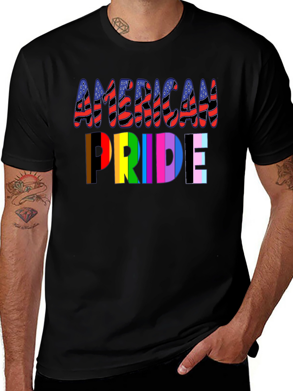 American Pride LGBTQ+ T-Shirt