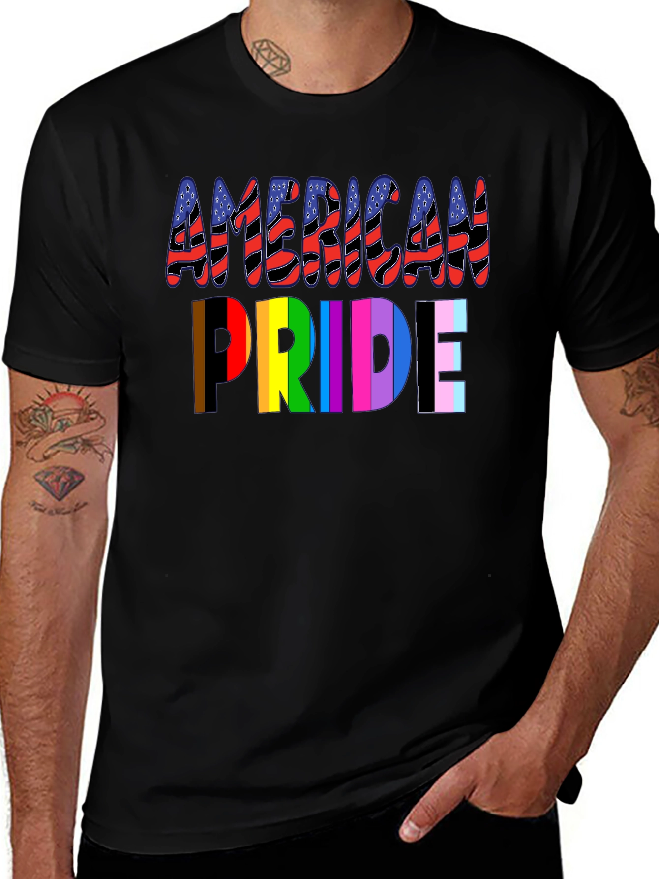 American Pride LGBTQ+ T-Shirt