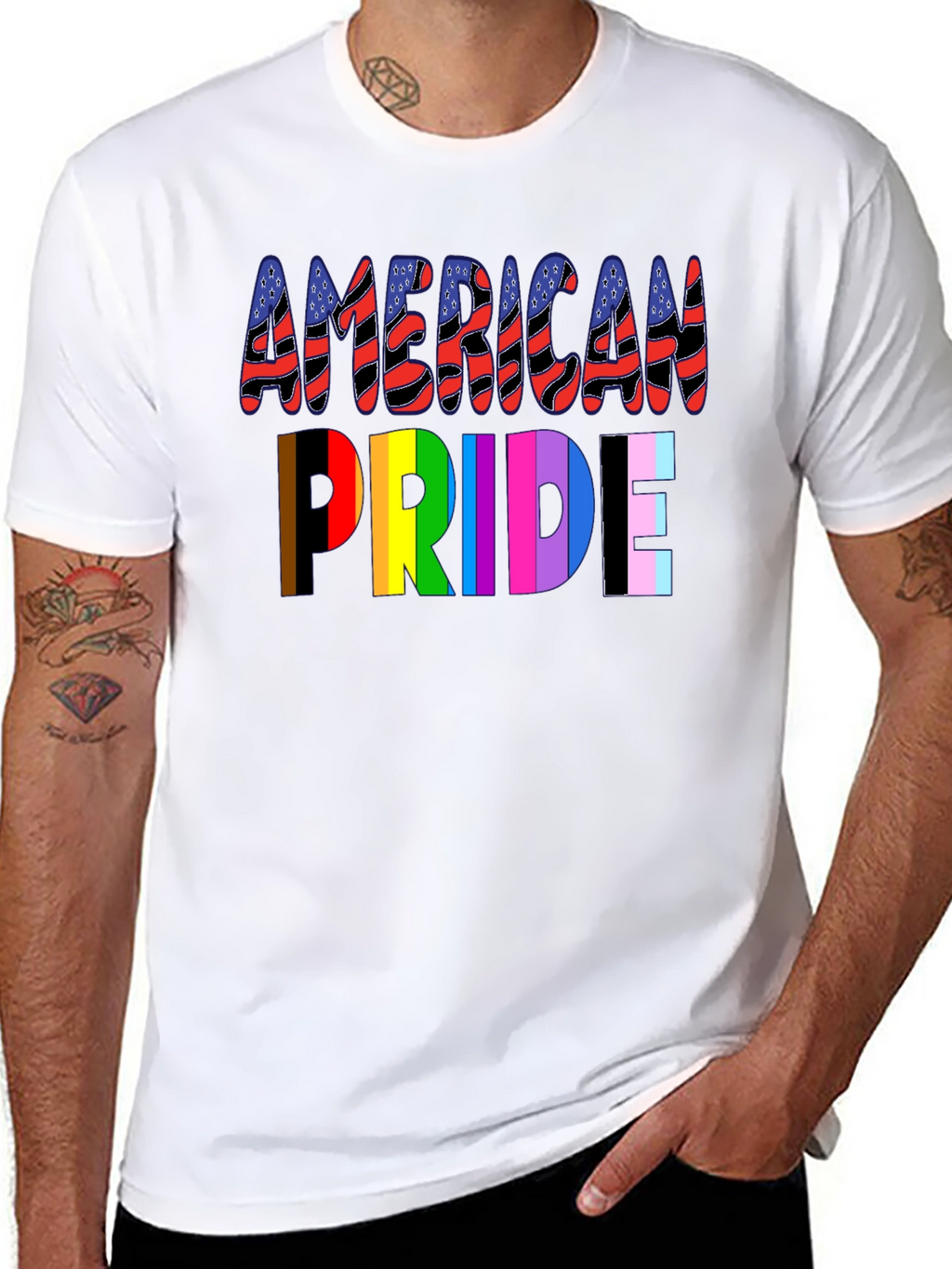 American Pride LGBTQ+ T-Shirt