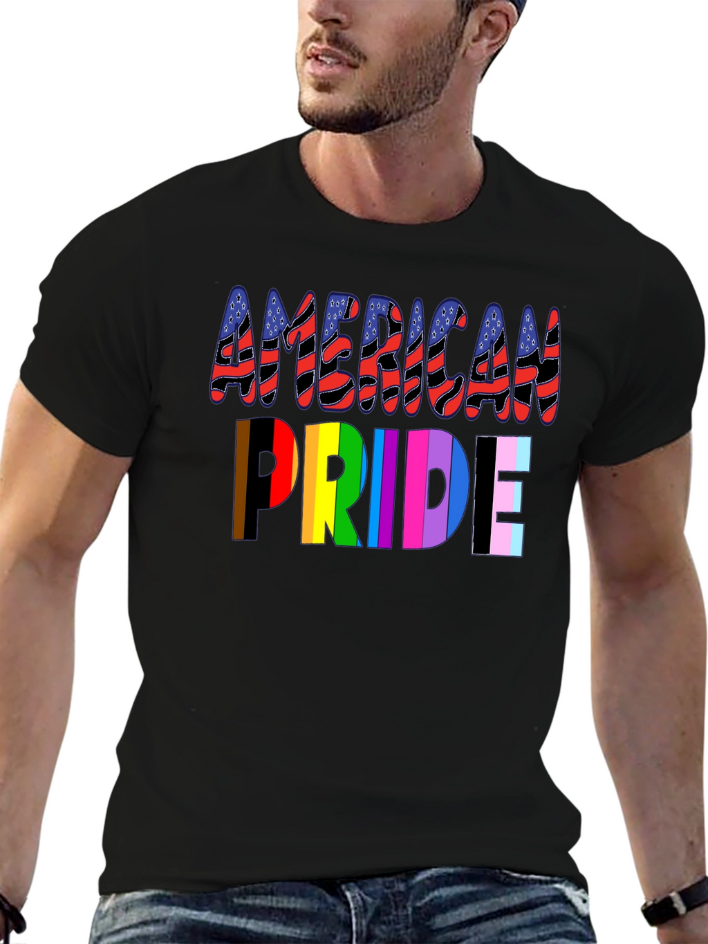 American Pride LGBTQ+ T-Shirt
