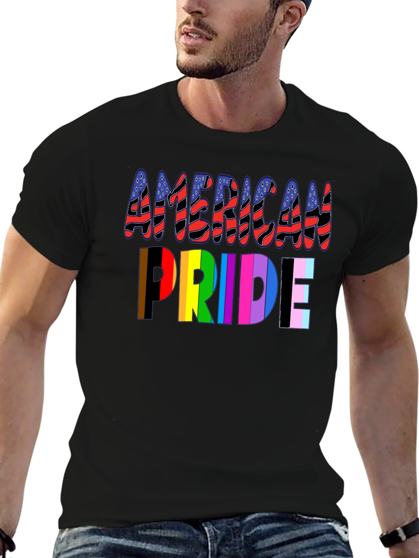 American Pride LGBTQ+ T-Shirt