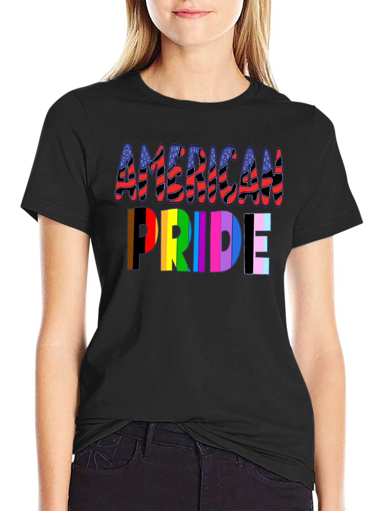 American Pride LGBTQ+ T-Shirt