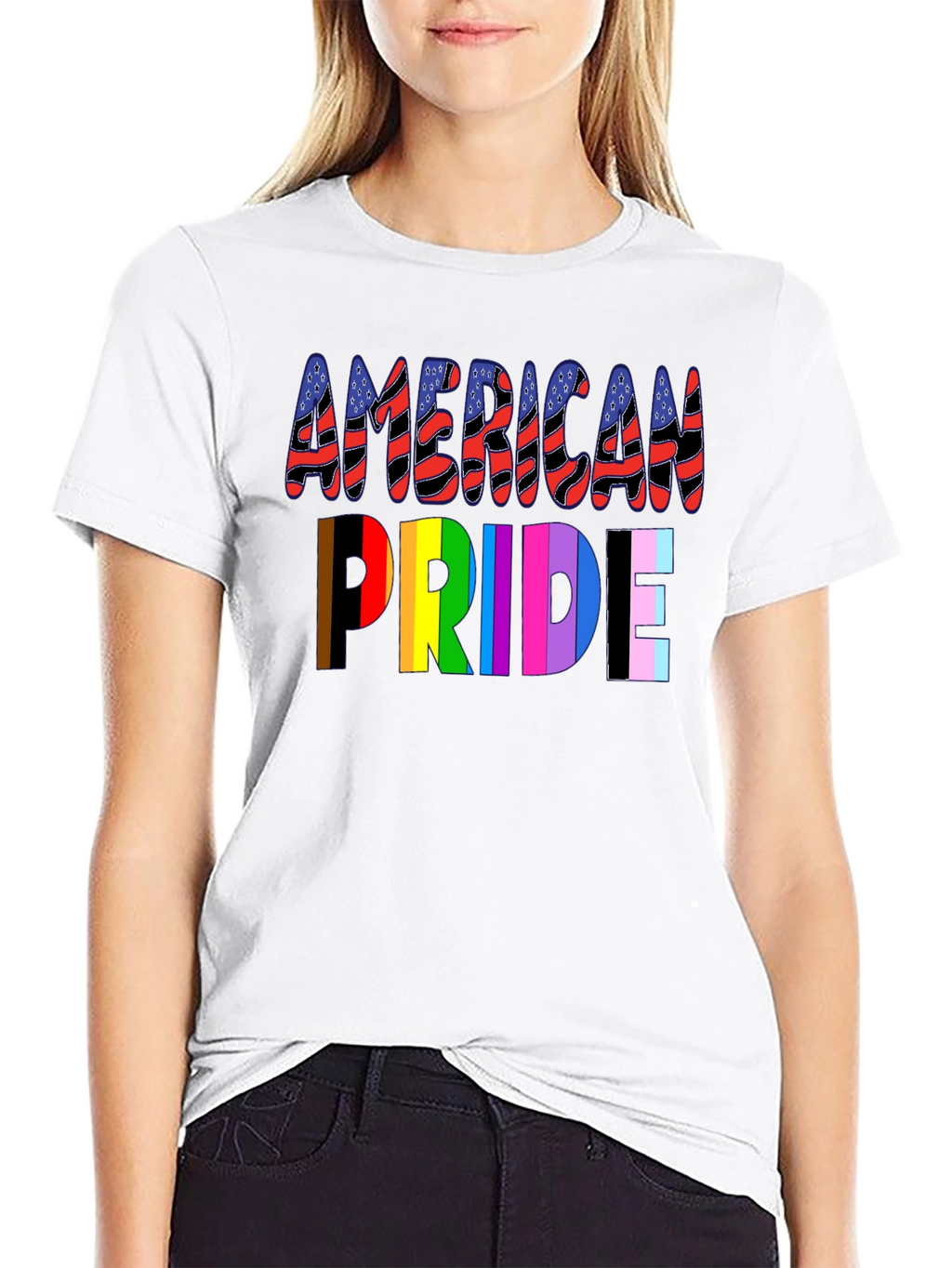 American Pride LGBTQ+ T-Shirt