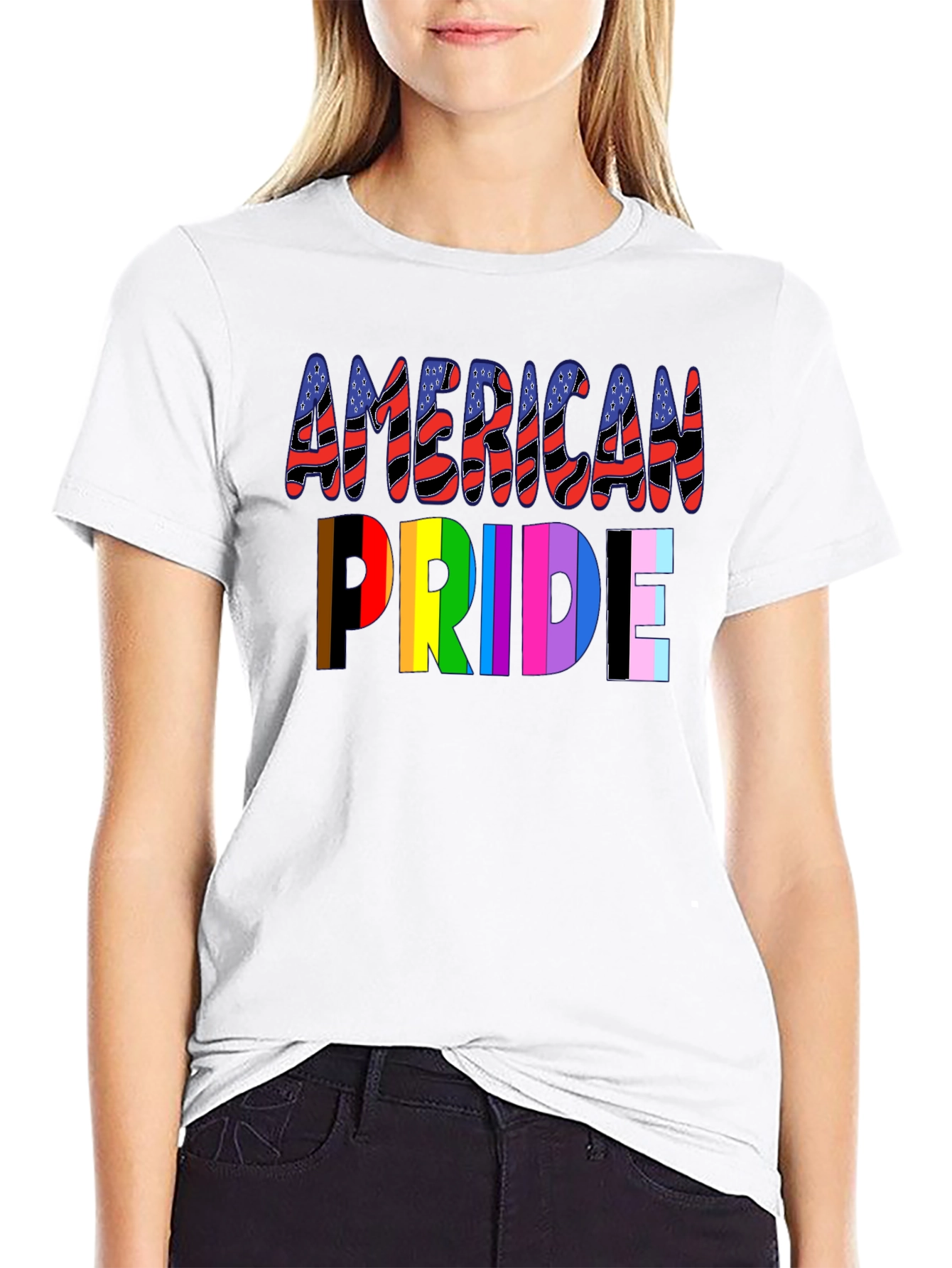 American Pride LGBTQ+ T-Shirt