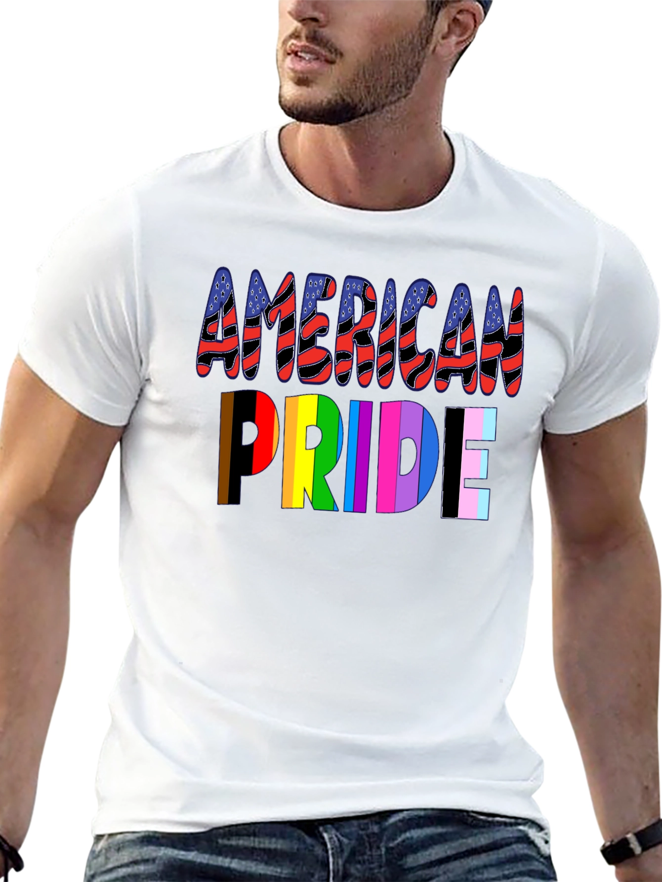 American Pride LGBTQ+ T-Shirt