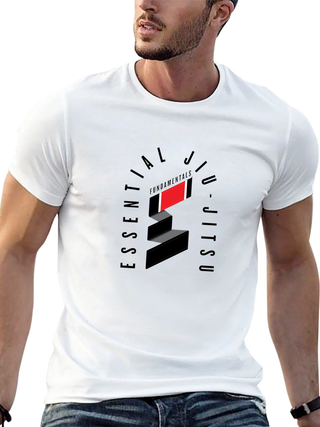Essential Jiu-Jitsu Fundamentals Black Tee