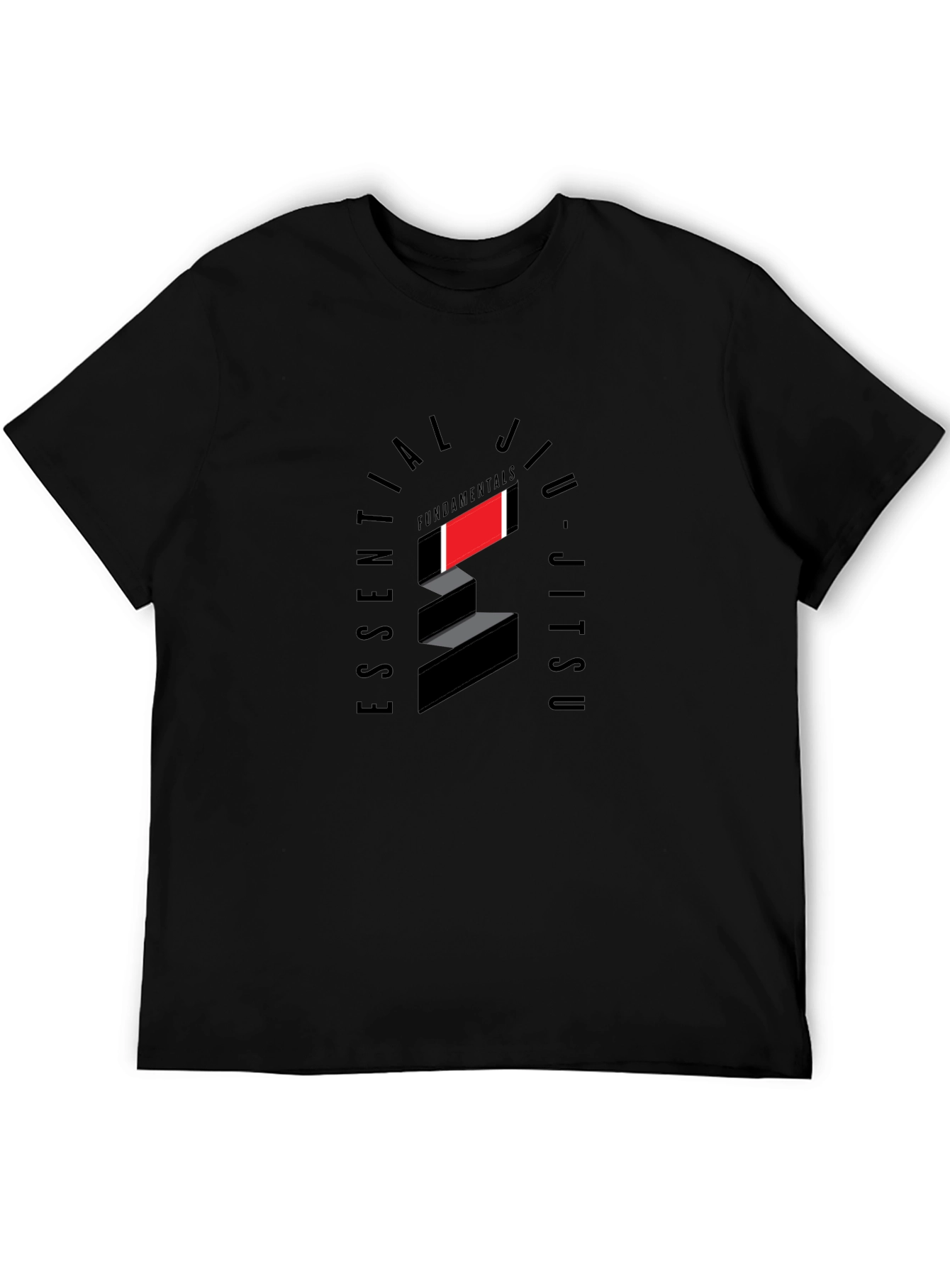 Essential Jiu-Jitsu Fundamentals Black Tee
