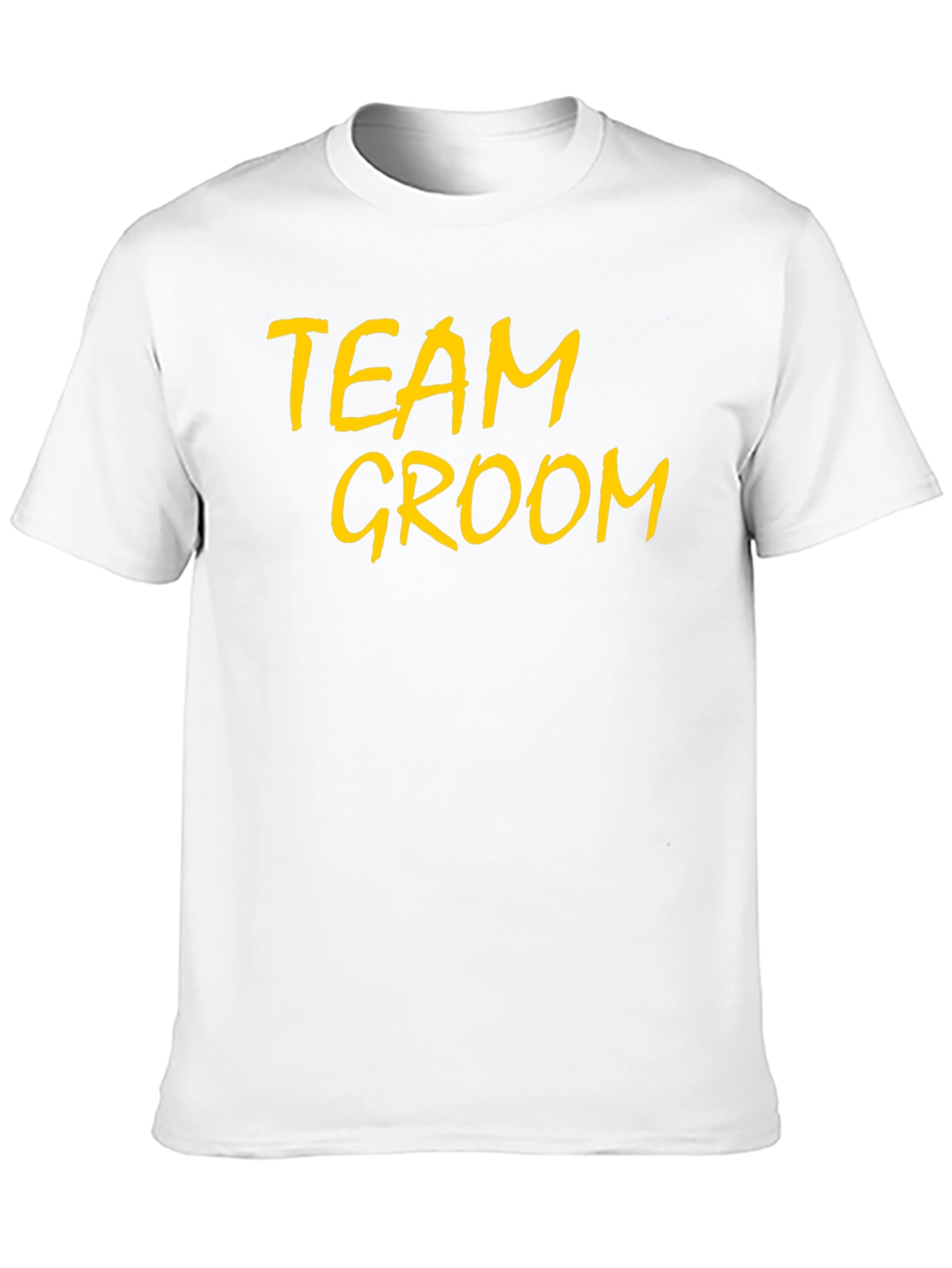 Team Groom T-Shirt - Black Bachelor Party Tee