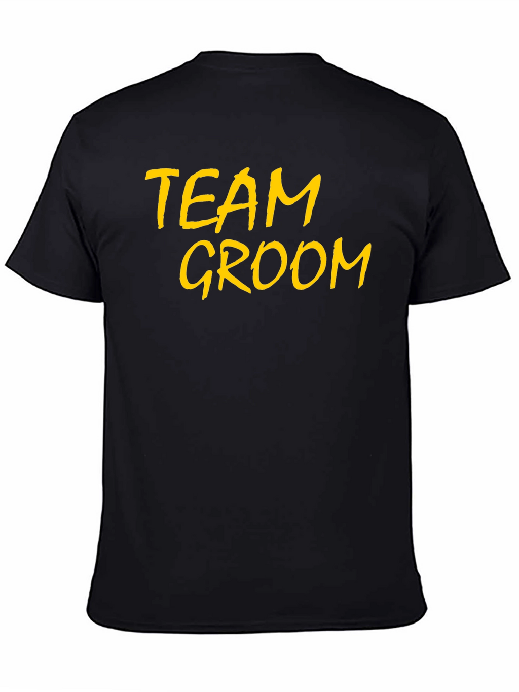 Team Groom T-Shirt - Black Bachelor Party Tee