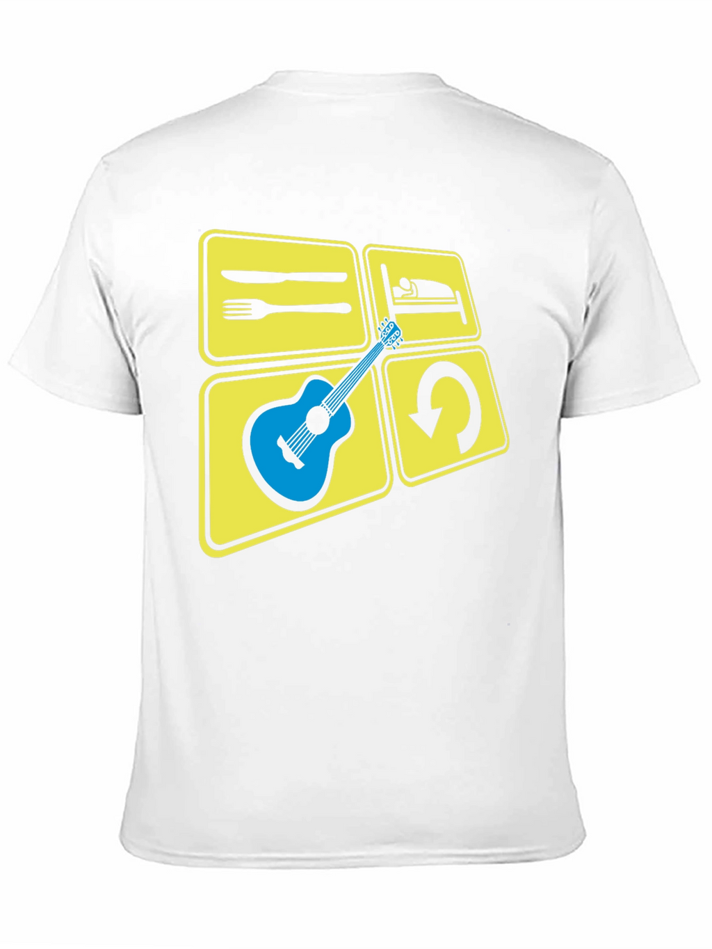 Eat Sleep Play Guitar T-Shirt | Musician Tee