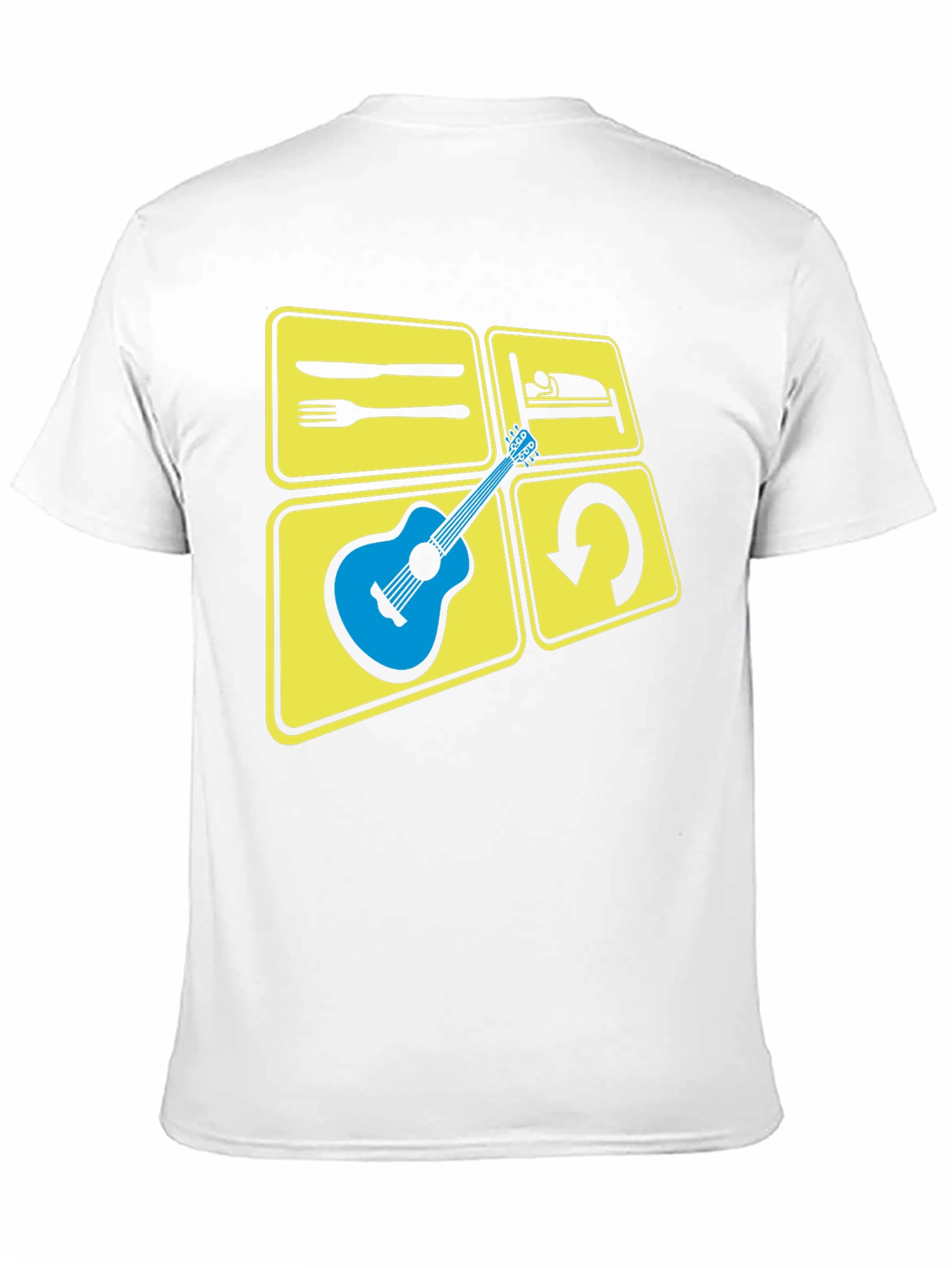 Eat Sleep Play Guitar T-Shirt | Musician Tee