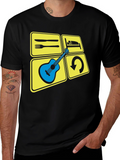 Eat Sleep Play Guitar T-Shirt | Musician Tee