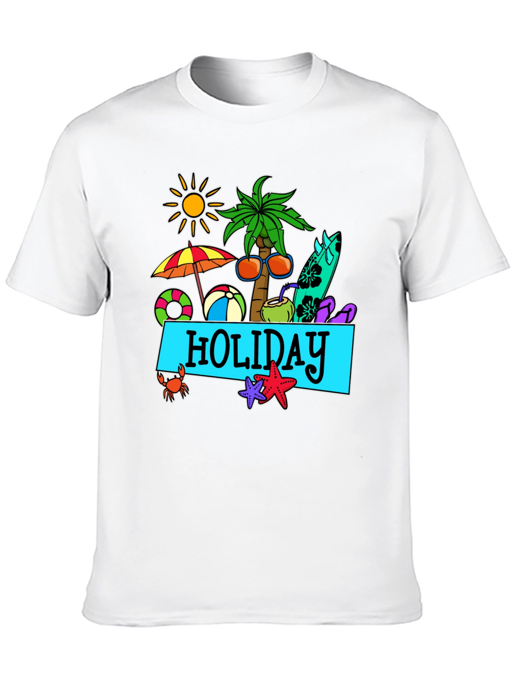 Holiday Graphic T-Shirt | Summer Vacation Vibes