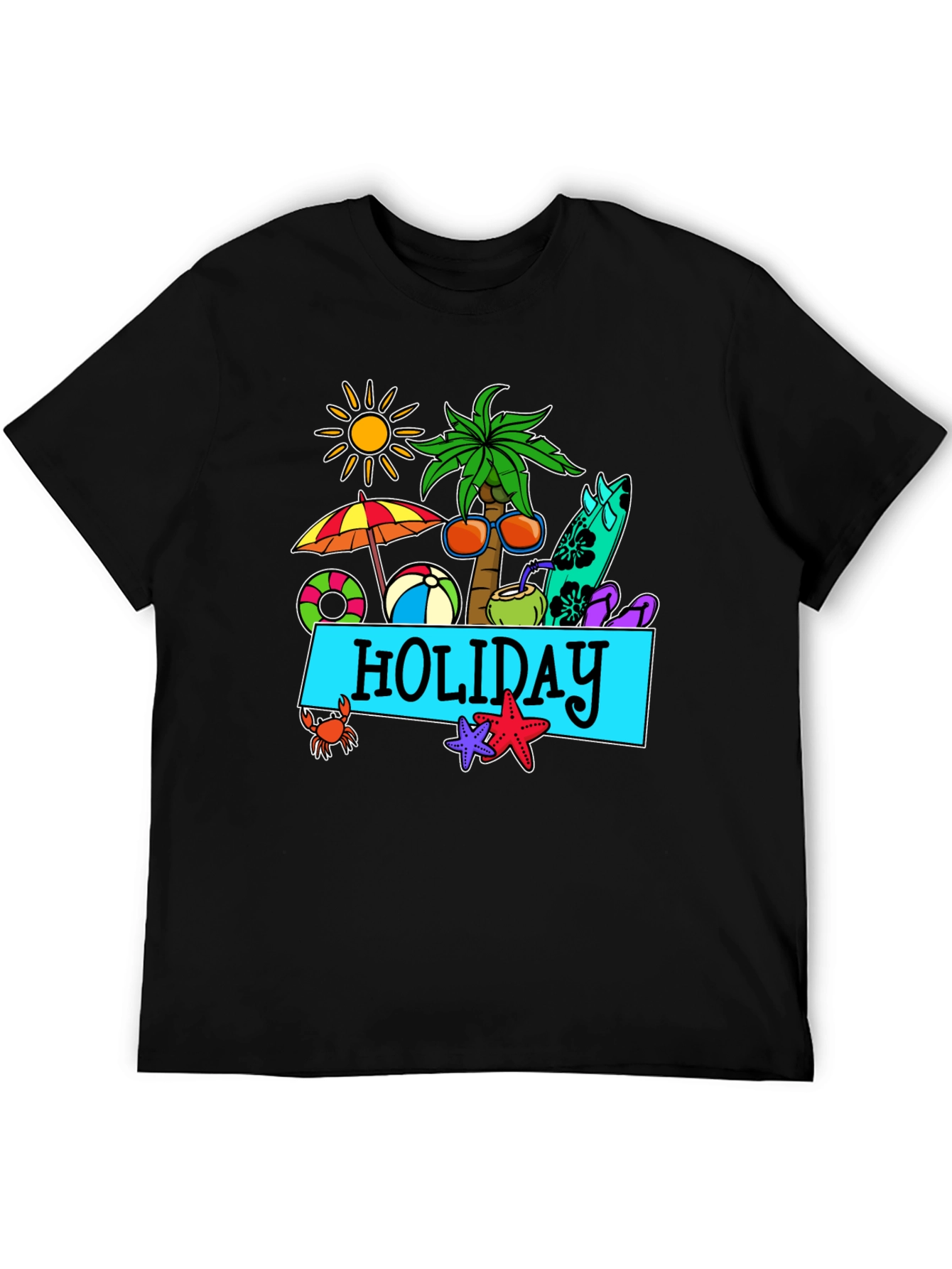 Holiday Graphic T-Shirt | Summer Vacation Vibes