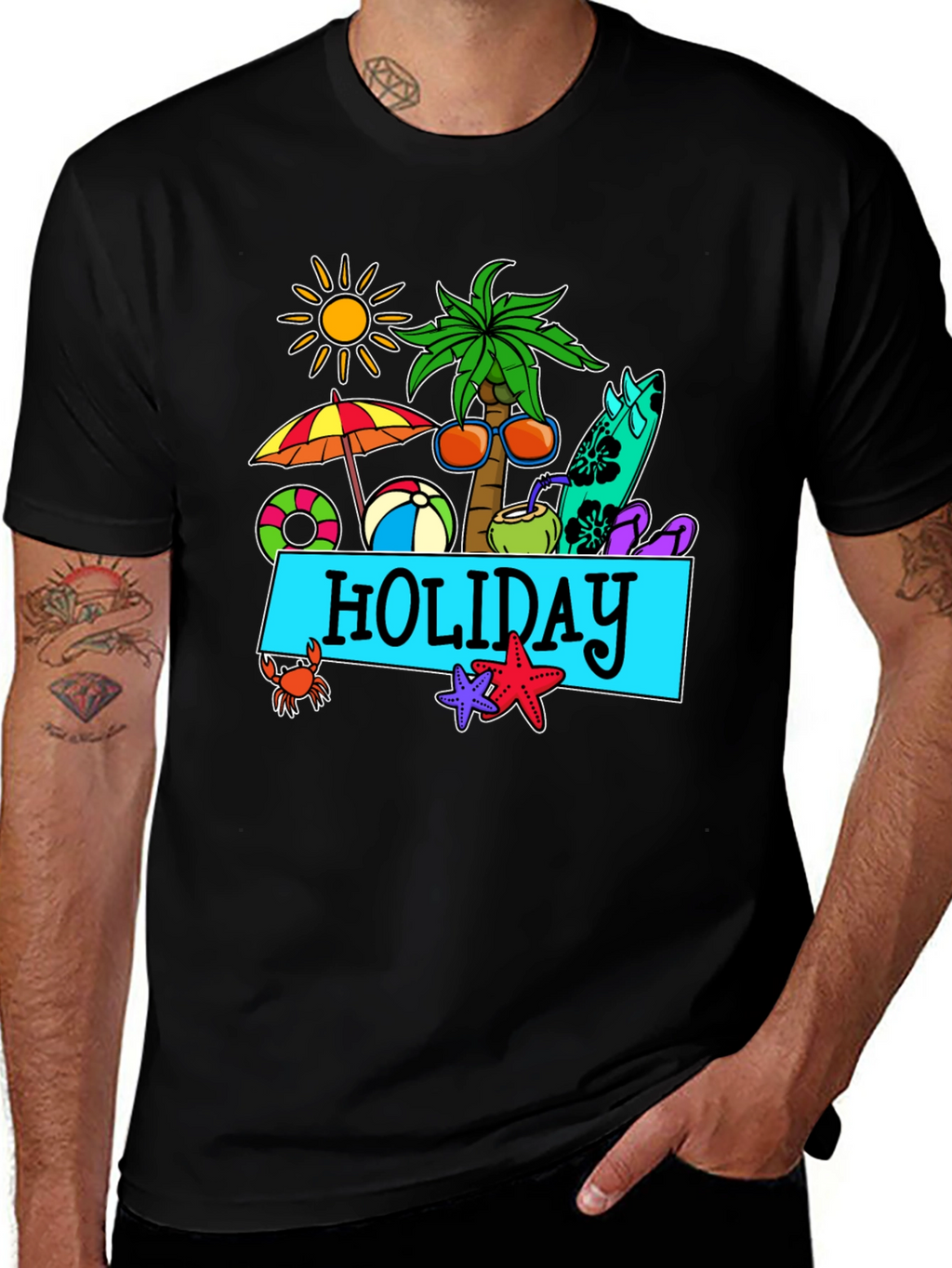 Holiday Graphic T-Shirt | Summer Vacation Vibes