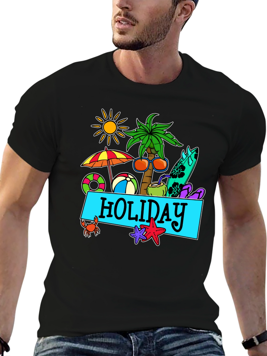 Holiday Graphic T-Shirt | Summer Vacation Vibes