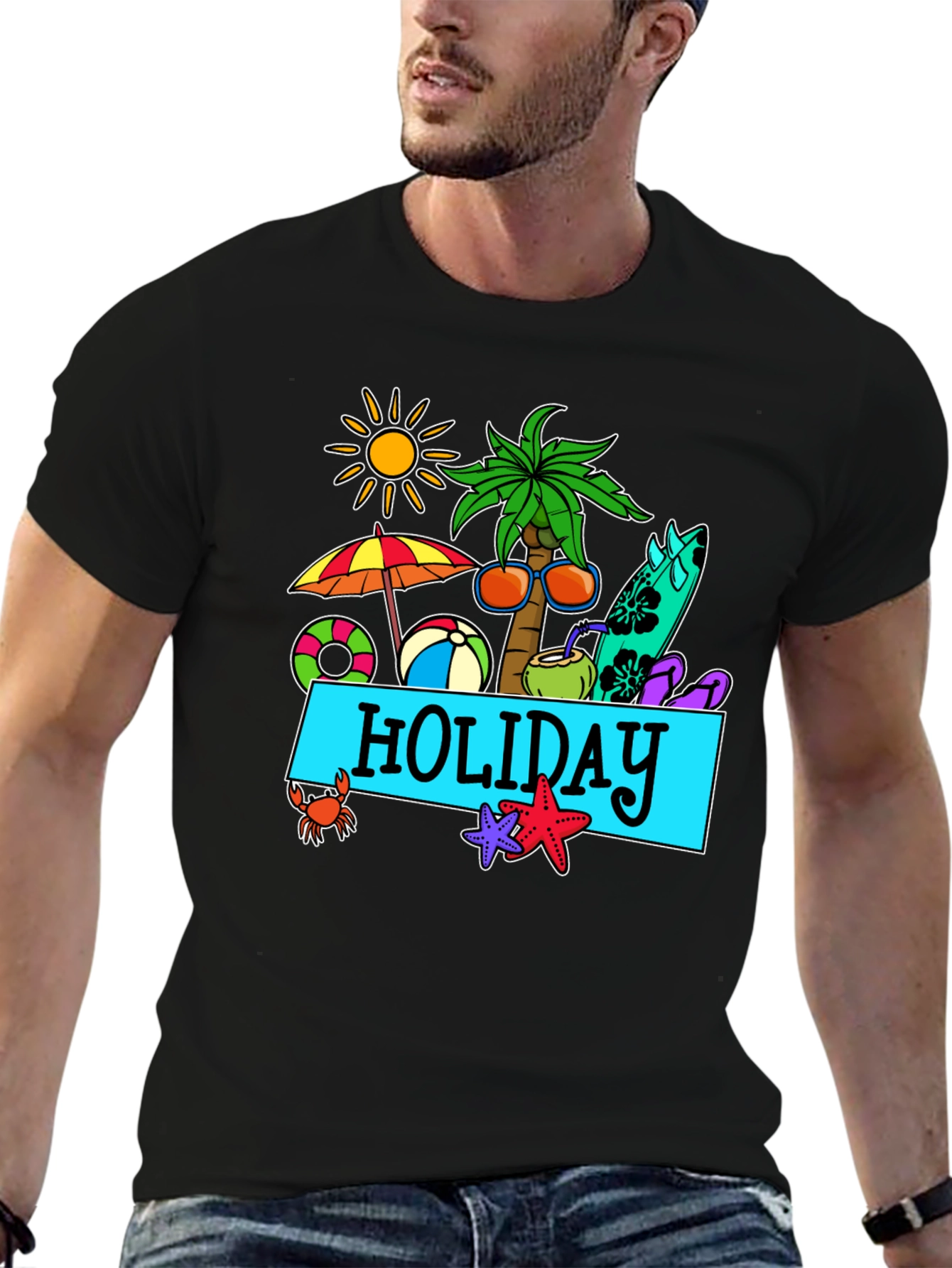 Holiday Graphic T-Shirt | Summer Vacation Vibes