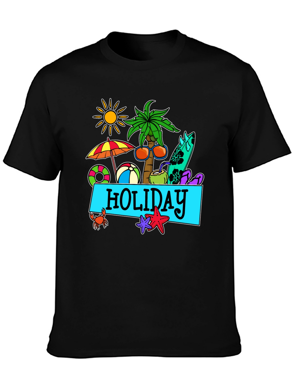 Holiday Graphic T-Shirt | Summer Vacation Vibes