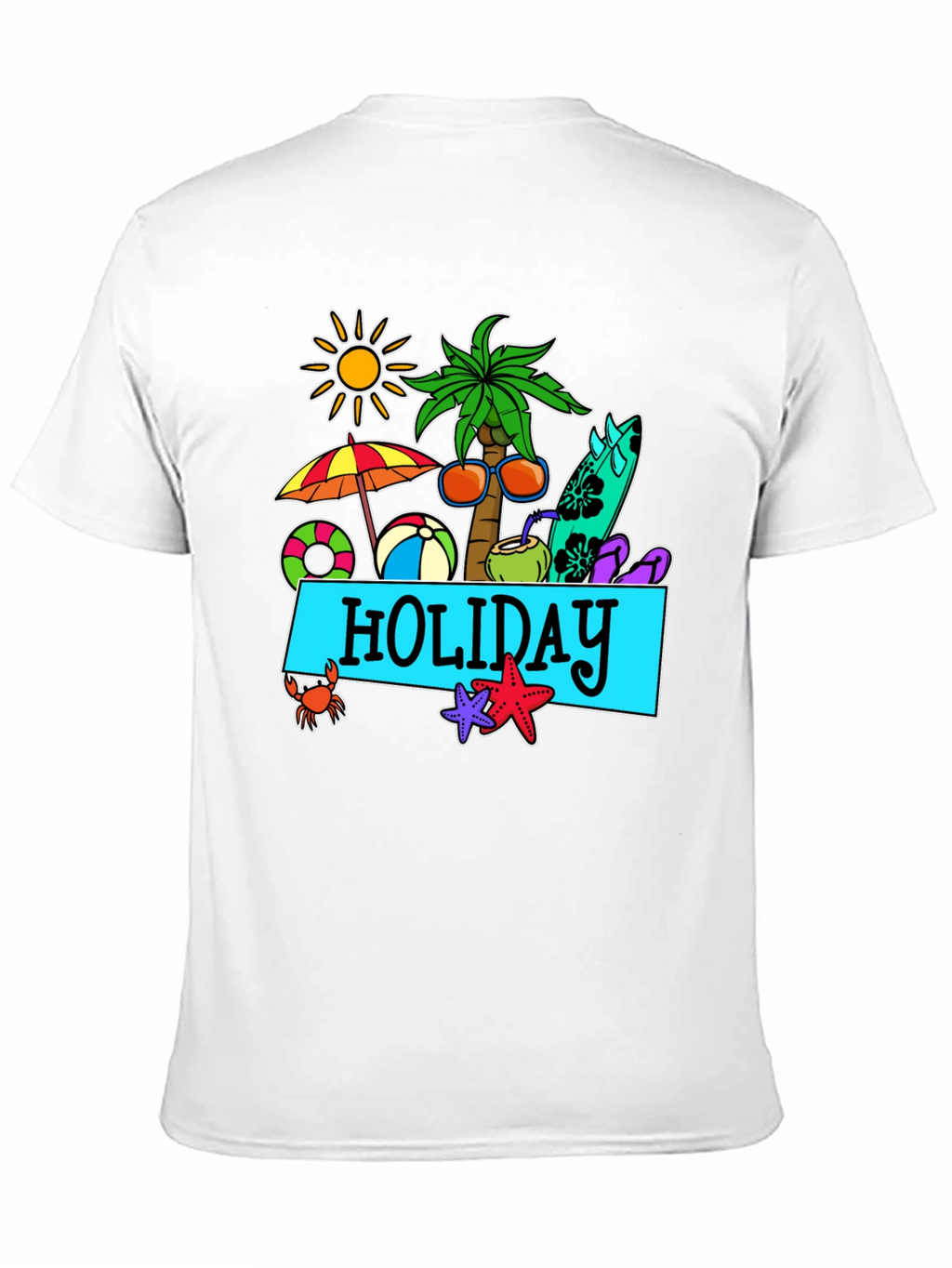 Holiday Graphic T-Shirt | Summer Vacation Vibes