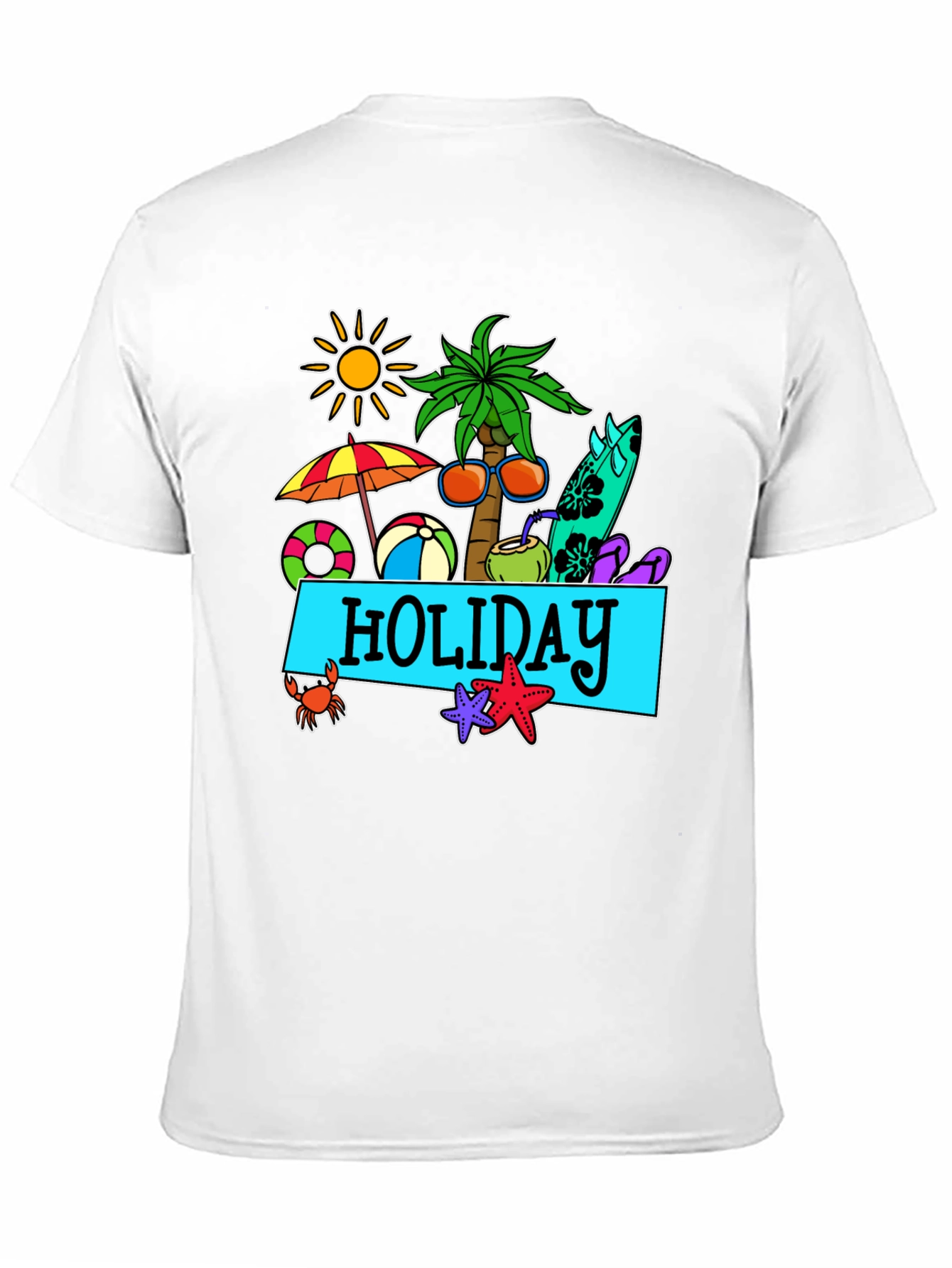 Holiday Graphic T-Shirt | Summer Vacation Vibes