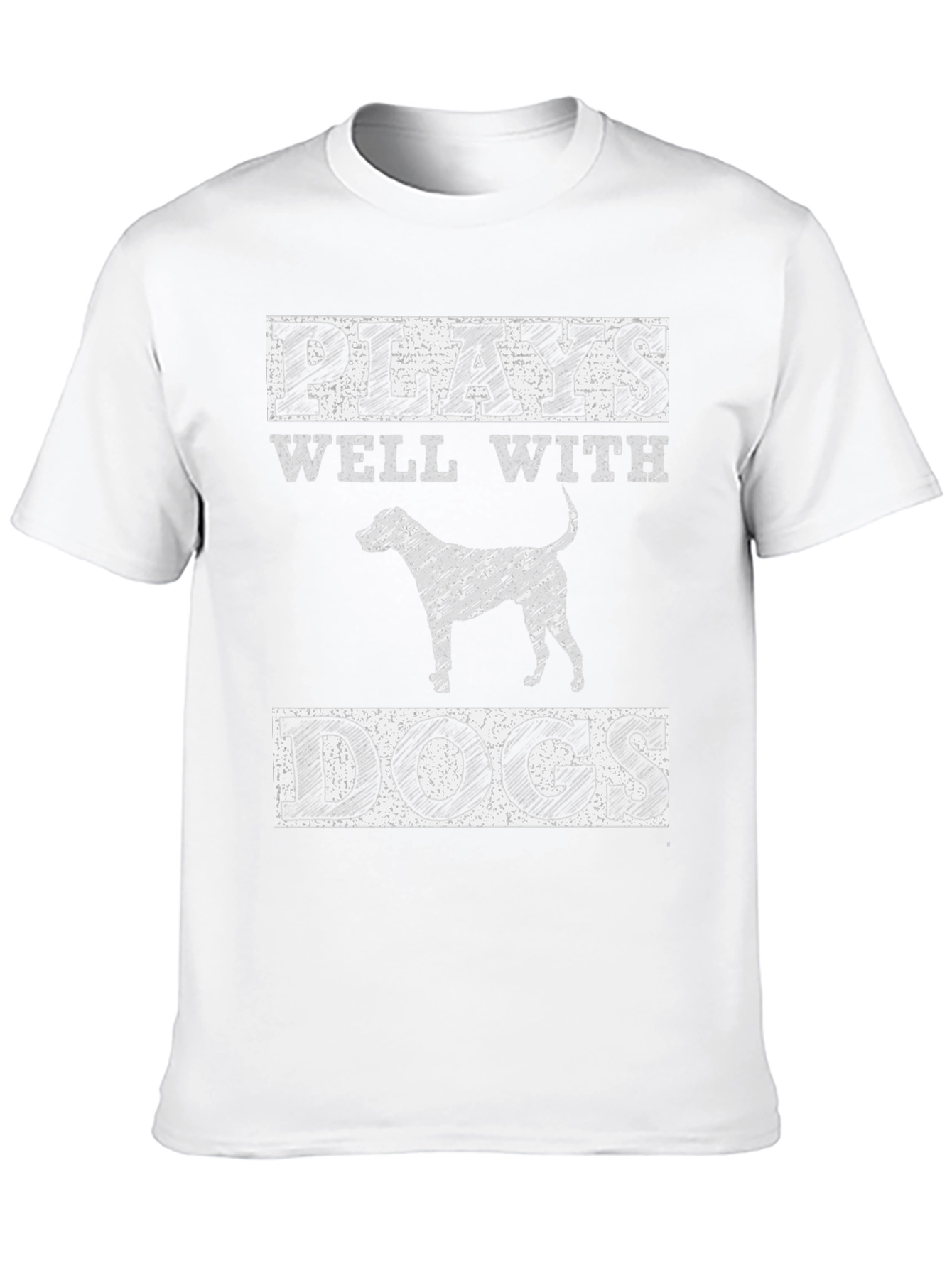 Plays Well With Dogs Graphic Tee