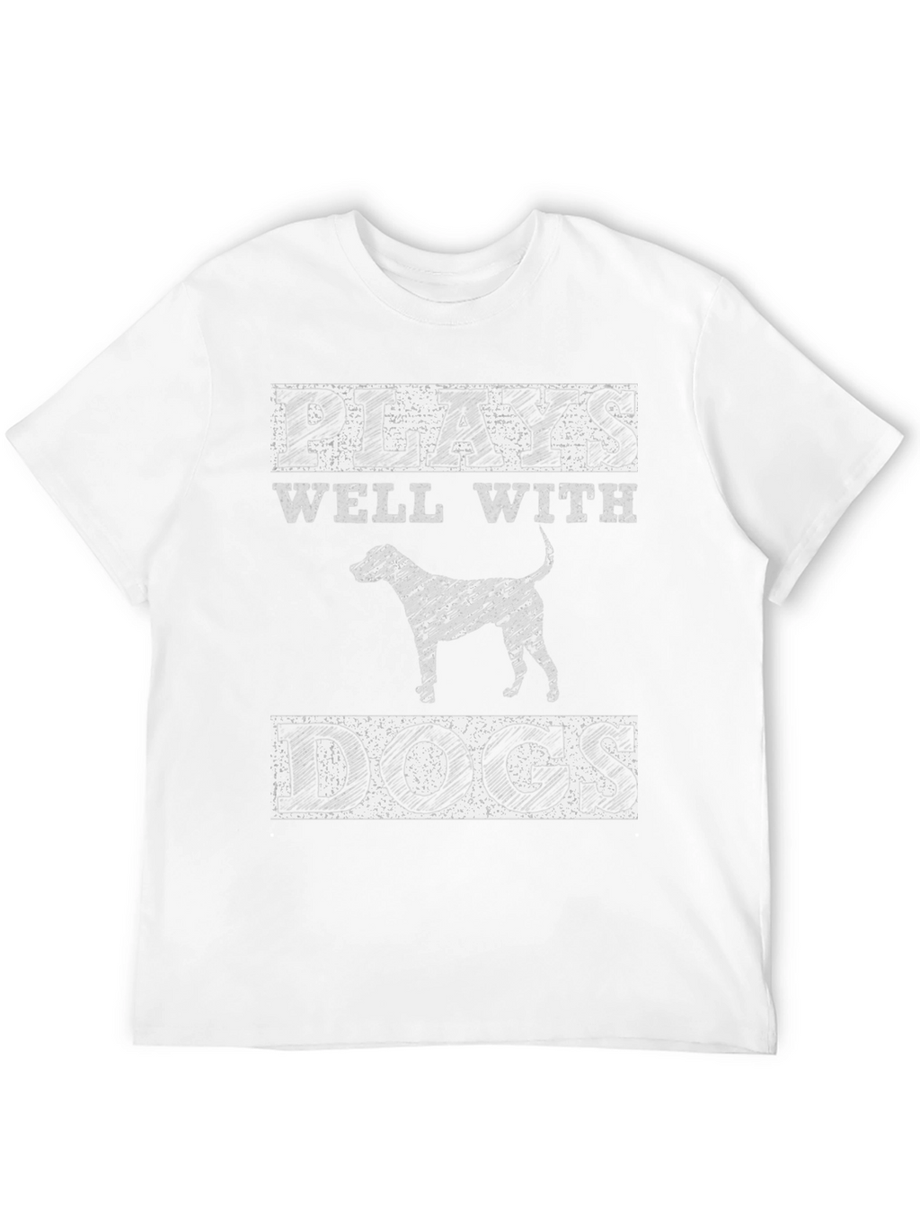 Plays Well With Dogs Graphic Tee