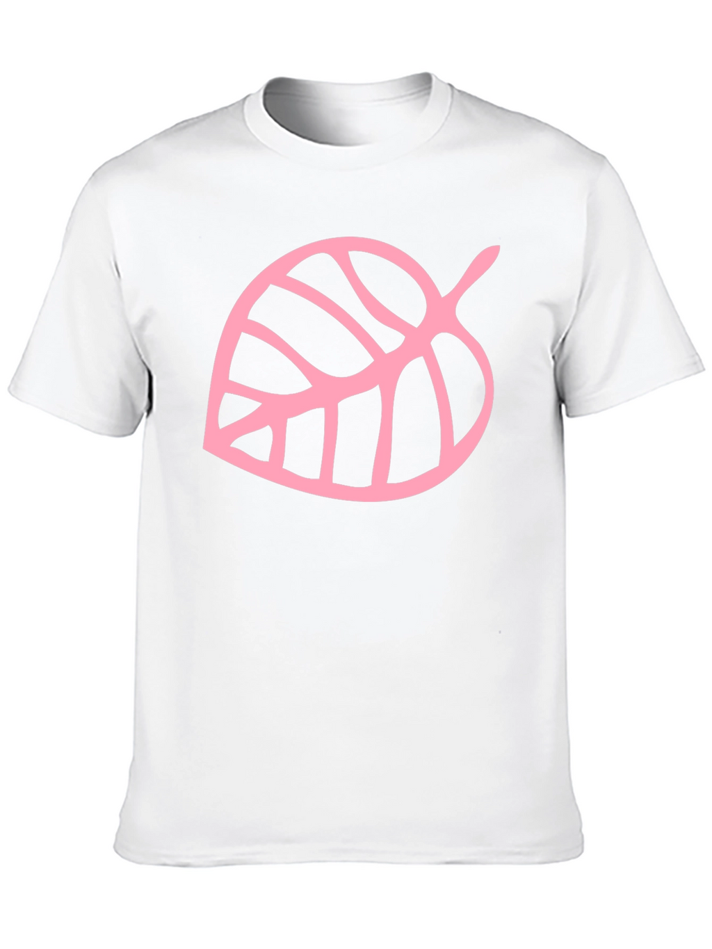 Animal Crossing Leaf T-Shirt - Pink Design