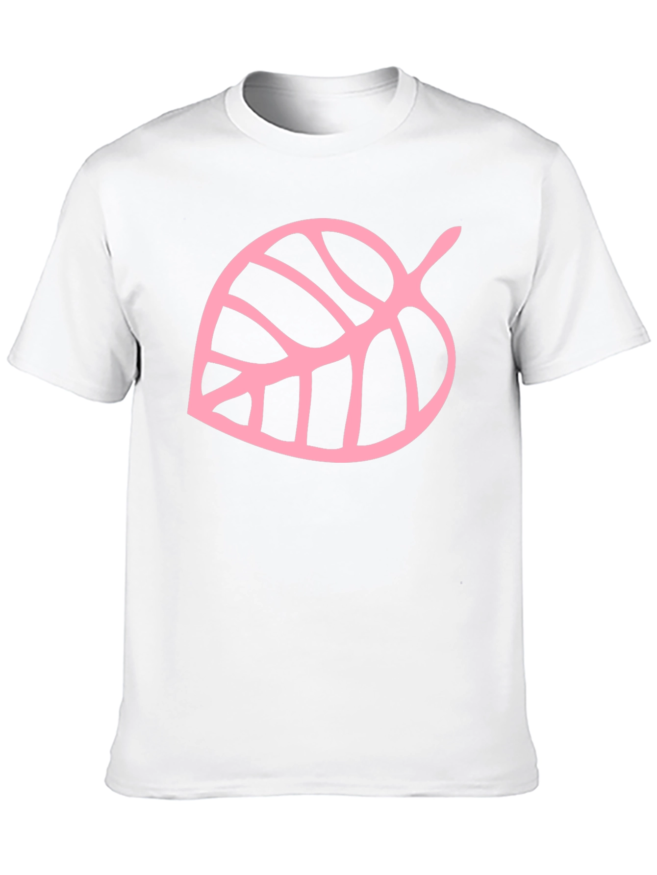 Animal Crossing Leaf T-Shirt - Pink Design
