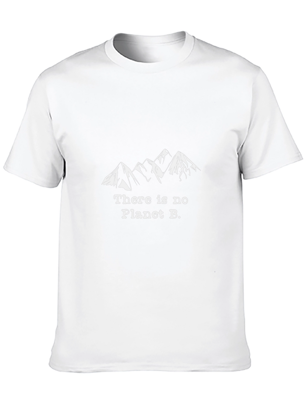 Planet B Mountain Graphic T-Shirt