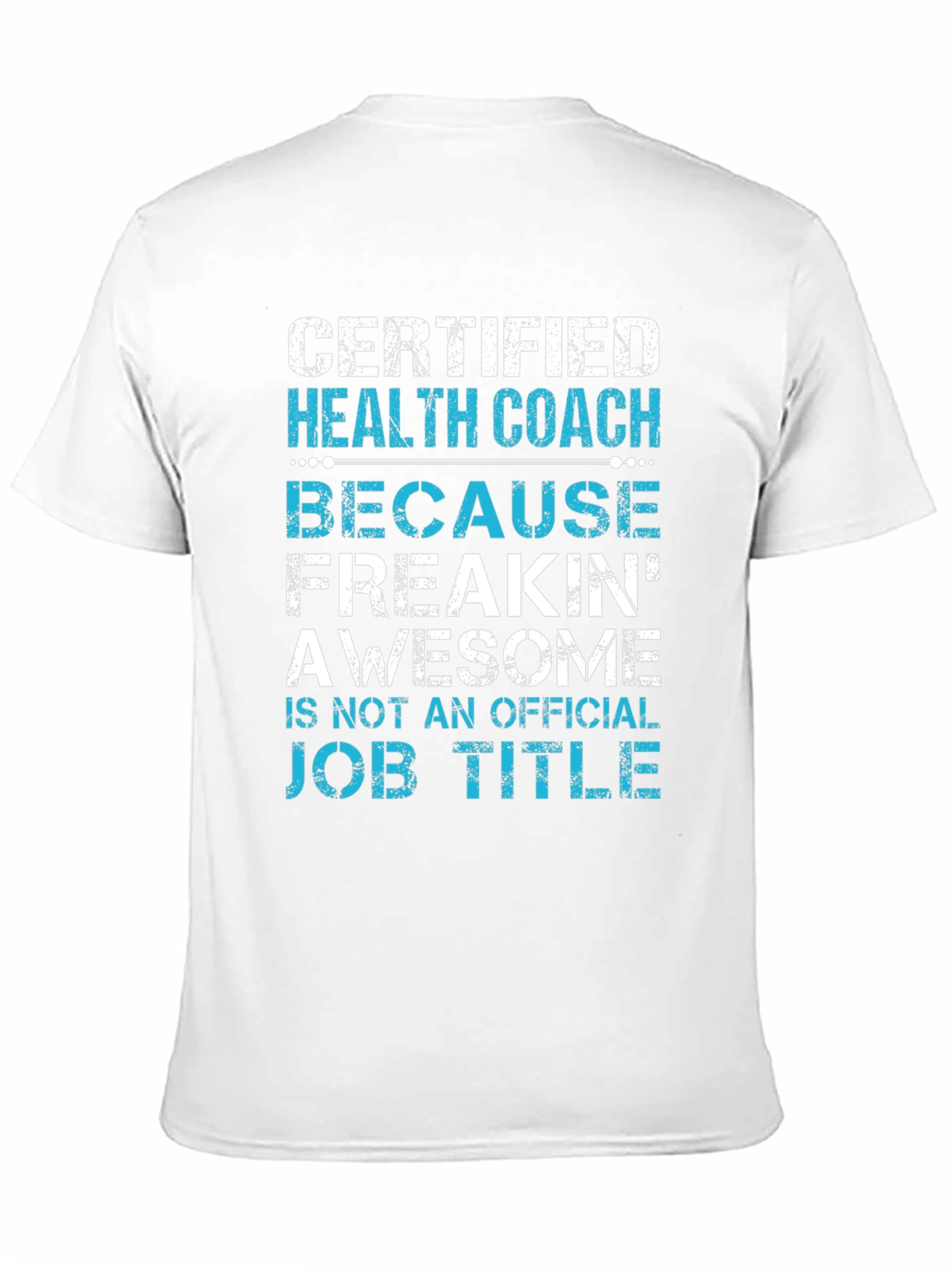 Certified Health Coach Novelty T-Shirt