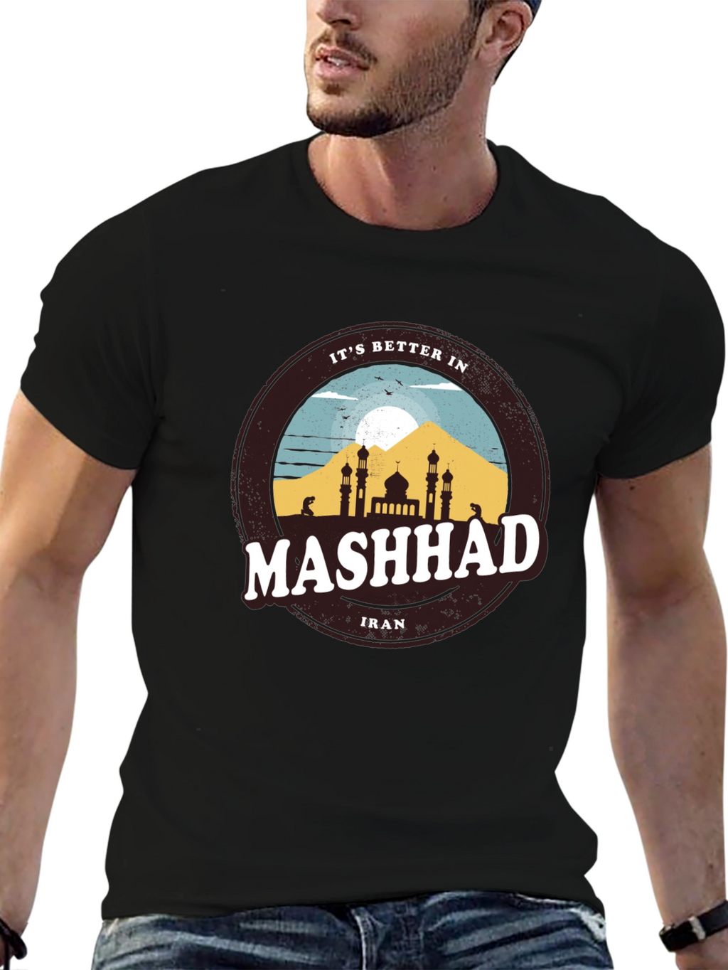 Mashhad Iran Graphic T-Shirt - City Souvenir Tee