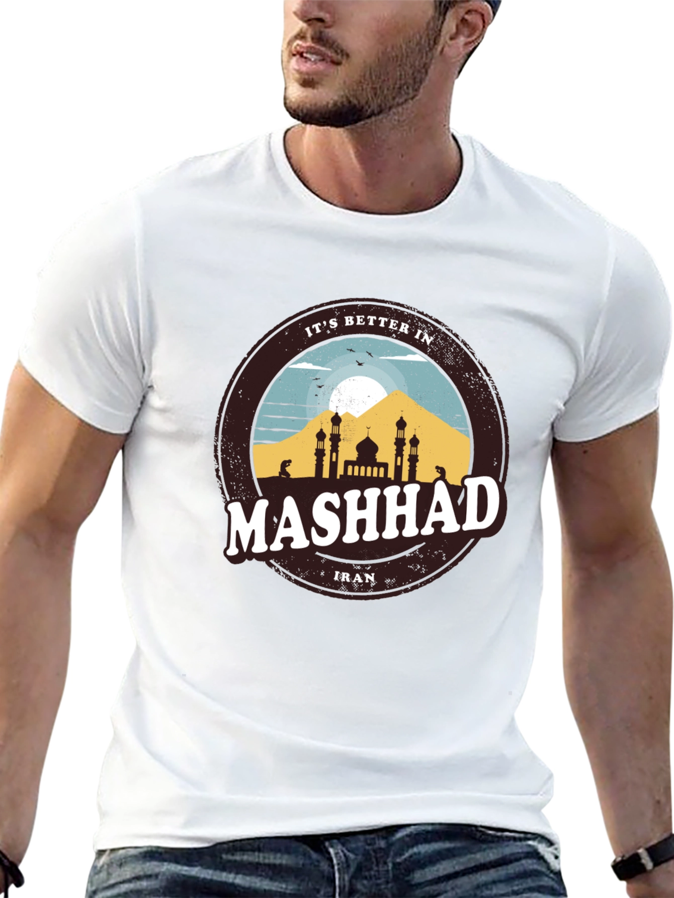 Mashhad Iran Graphic T-Shirt - City Souvenir Tee