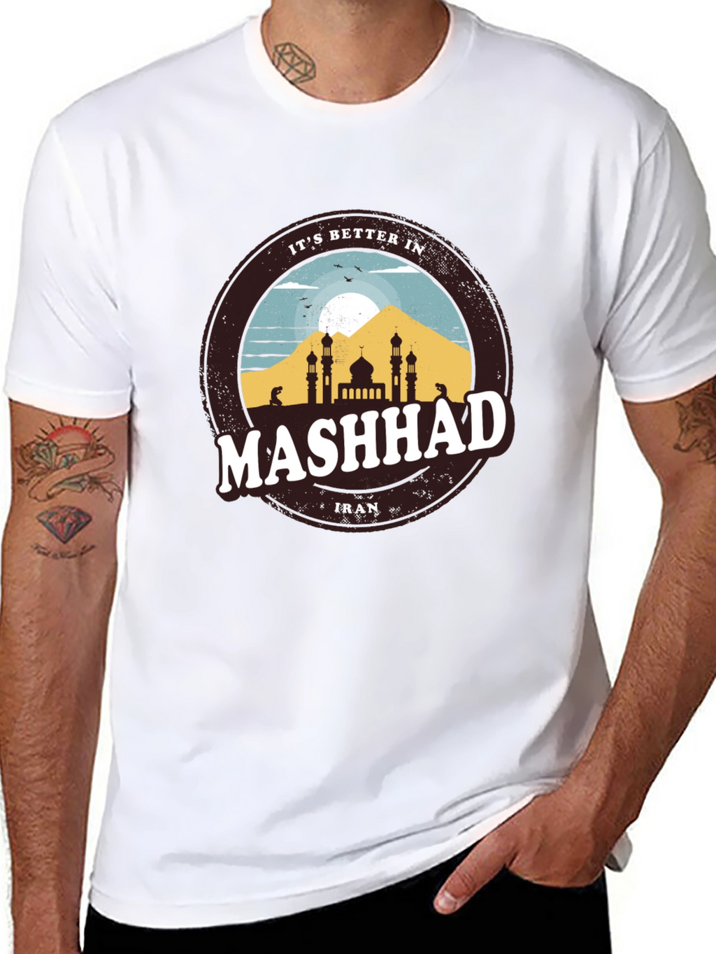 Mashhad Iran Graphic T-Shirt - City Souvenir Tee