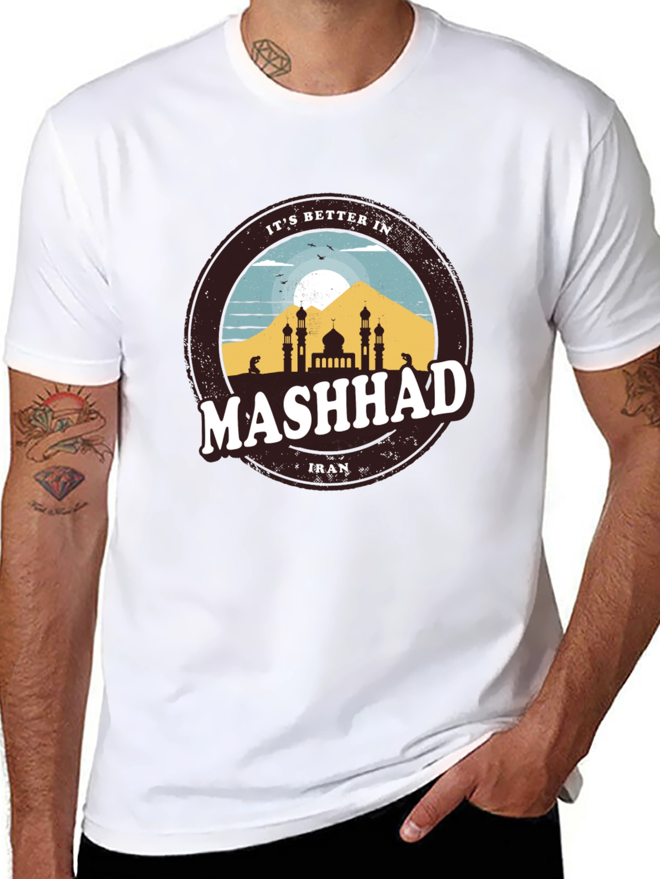 Mashhad Iran Graphic T-Shirt - City Souvenir Tee