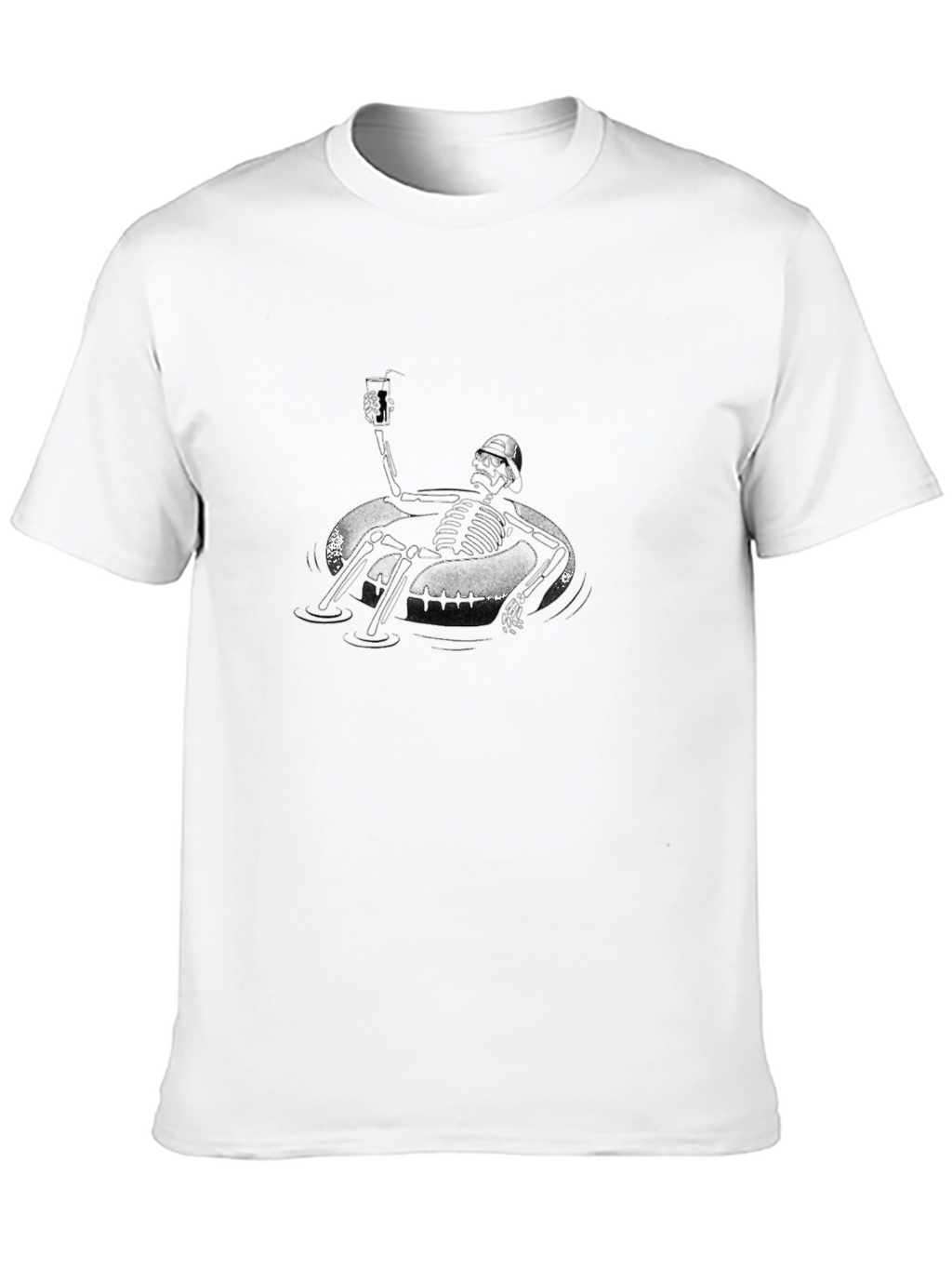 Relaxed Skeleton Float Trip T-Shirt