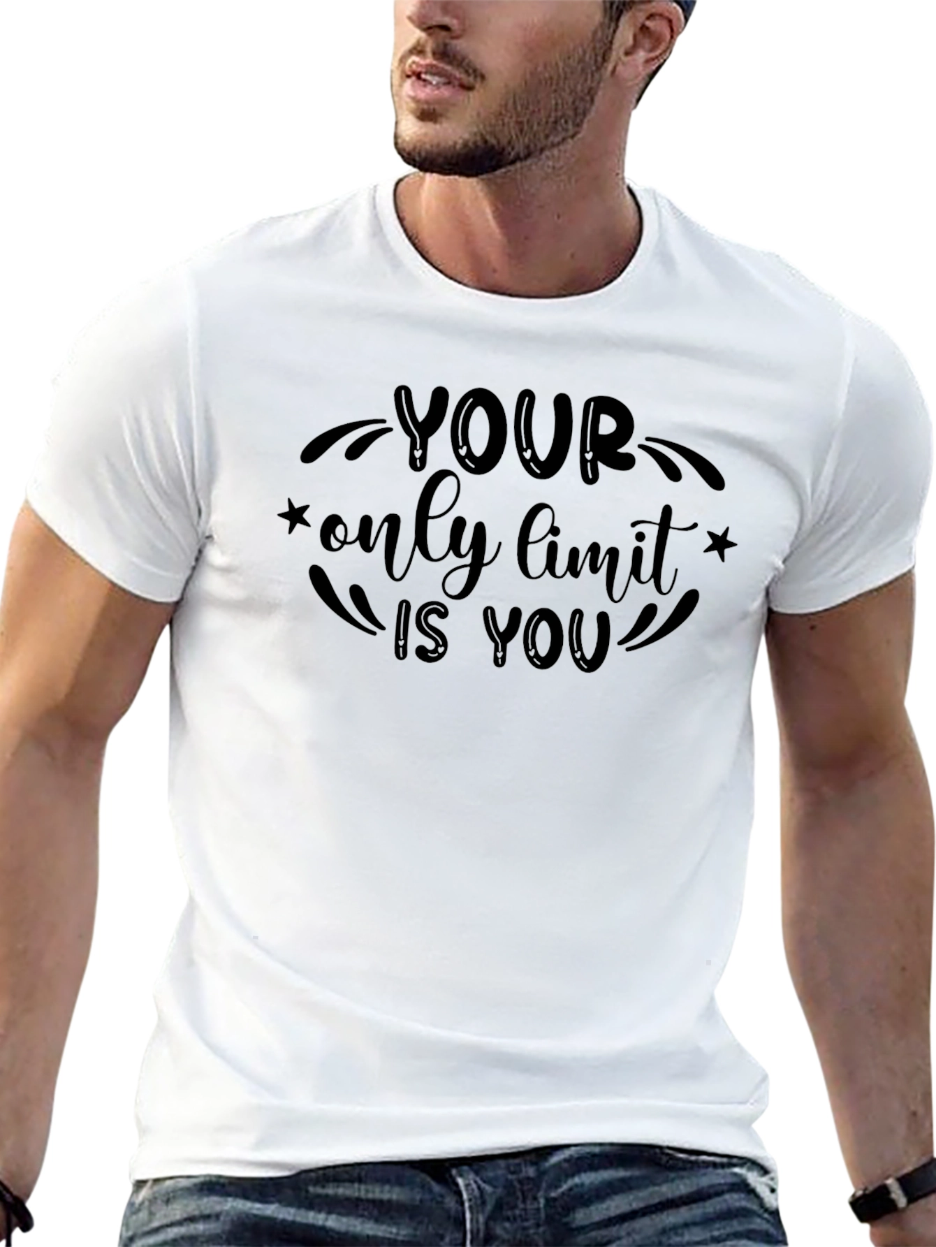 Your Only Limit Is You - Motivational T-Shirt