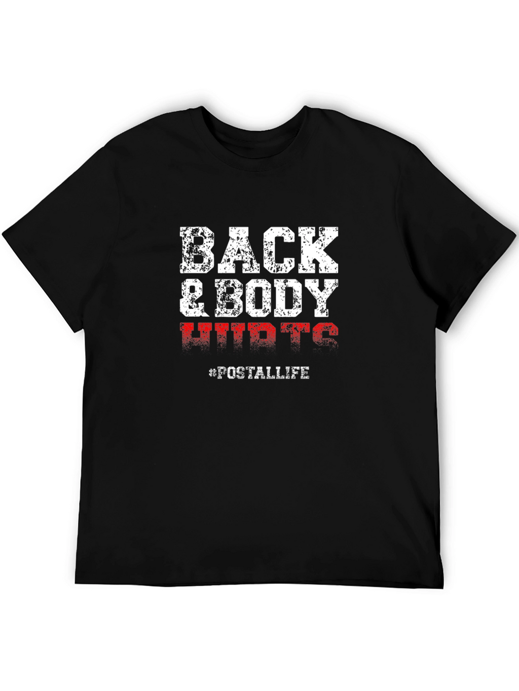 Back & Body UWTG #POSTALLIFE Graphic Tee