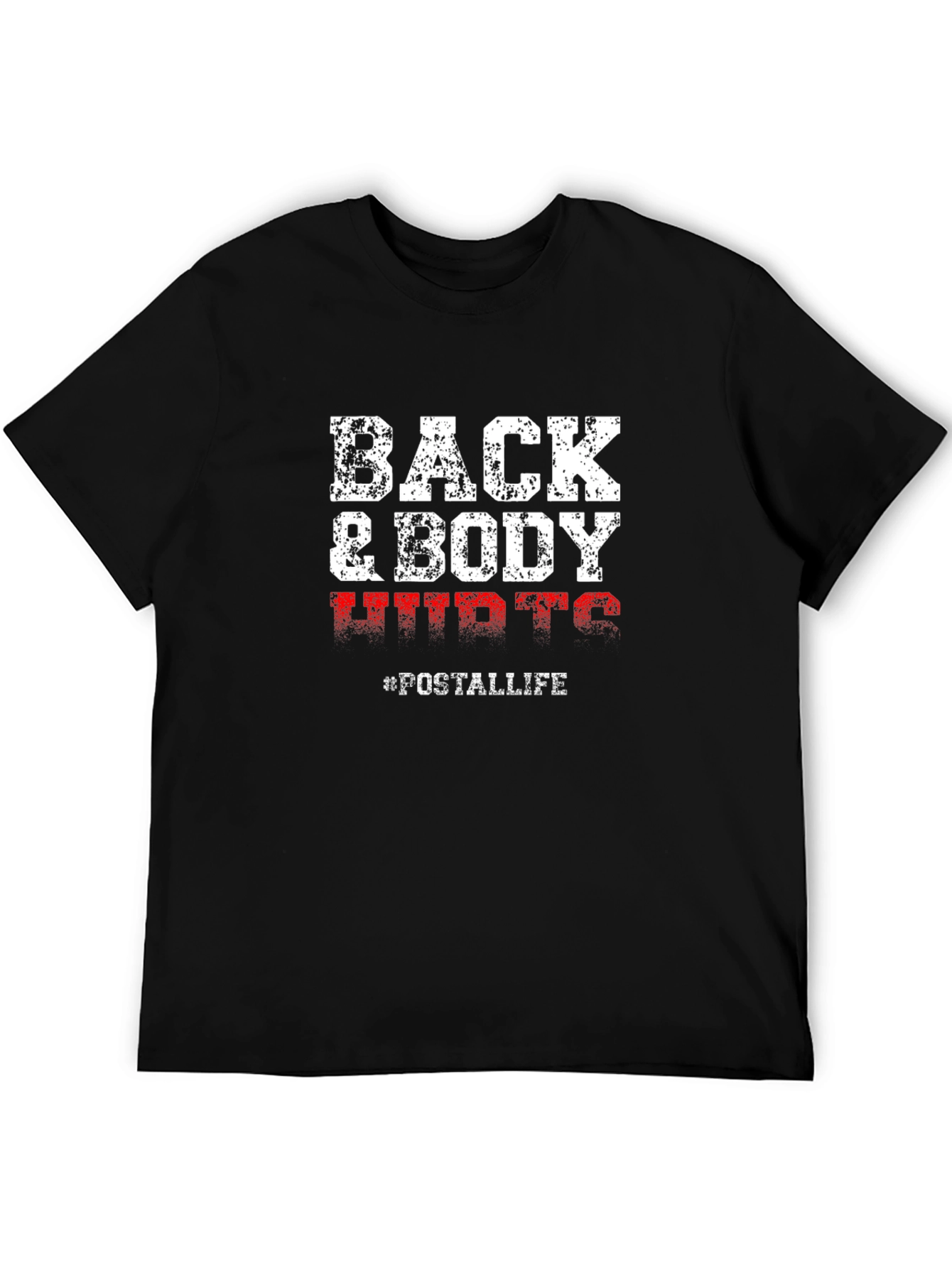 Back & Body UWTG #POSTALLIFE Graphic Tee