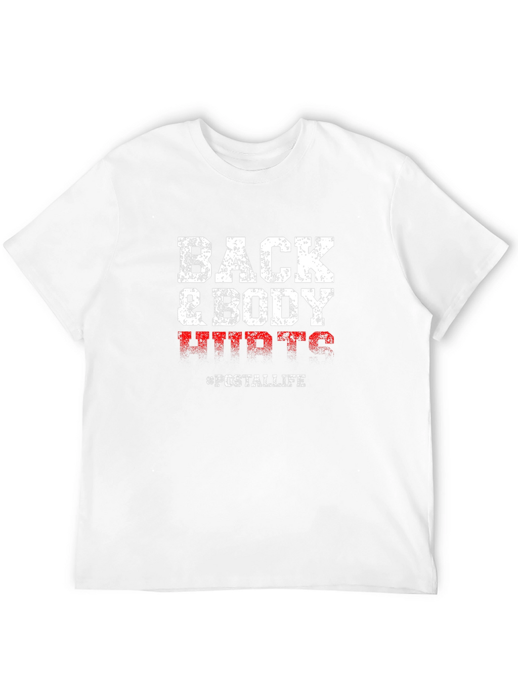 Back & Body UWTG #POSTALLIFE Graphic Tee