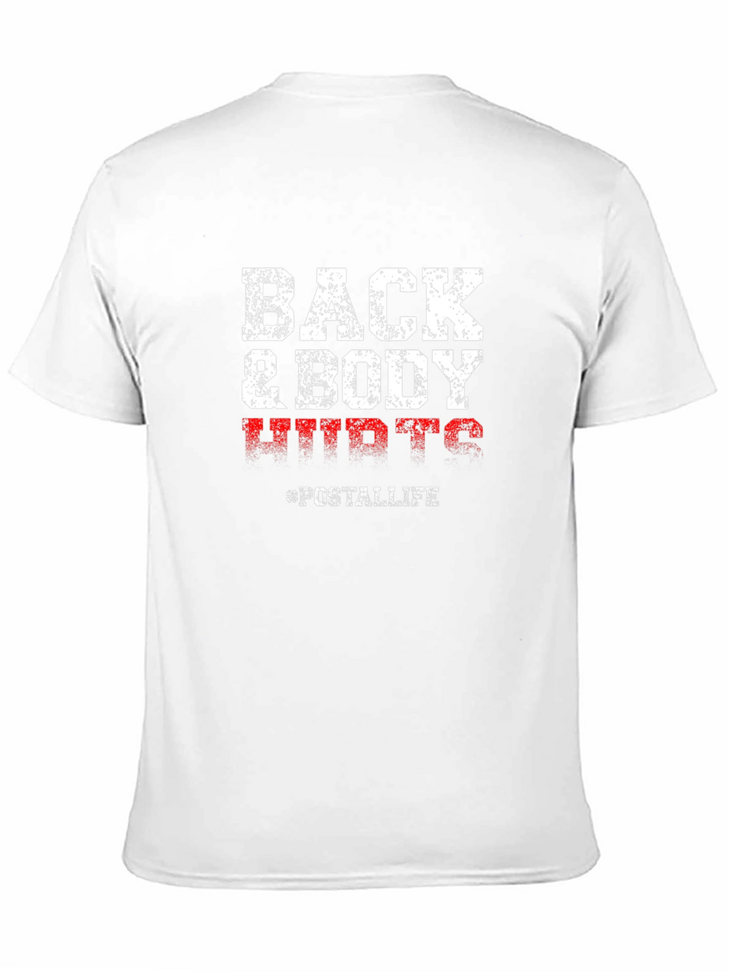 Back & Body UWTG #POSTALLIFE Graphic Tee