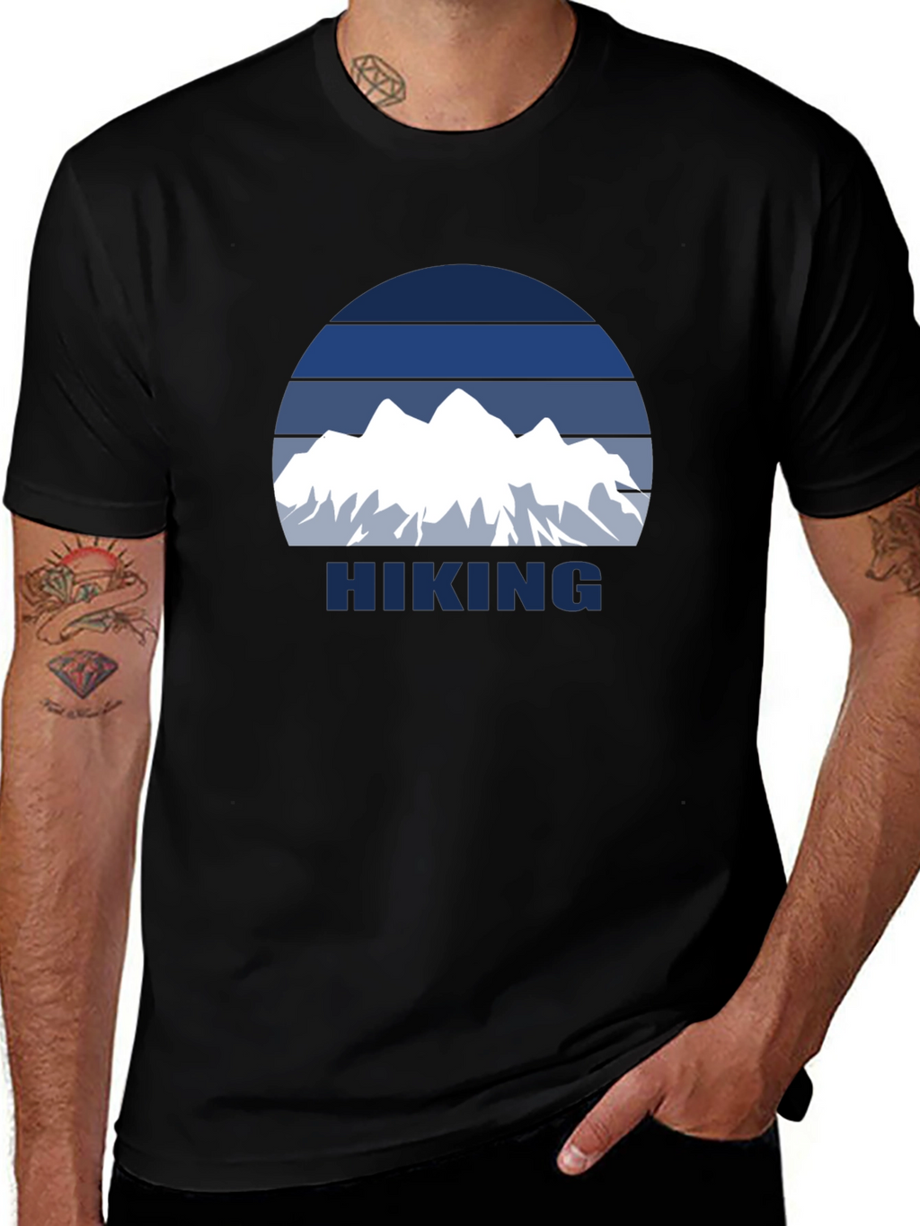 Hiking Adventure T-Shirt - Mountain Graphic Tee