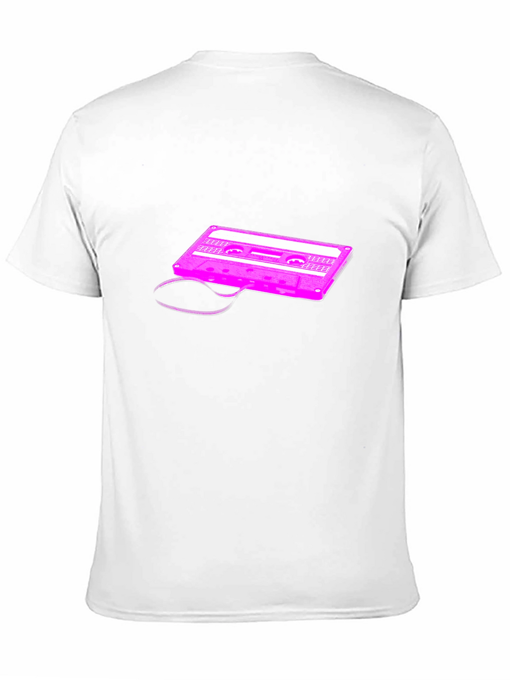 Retro Cassette Graphic Tee - Black