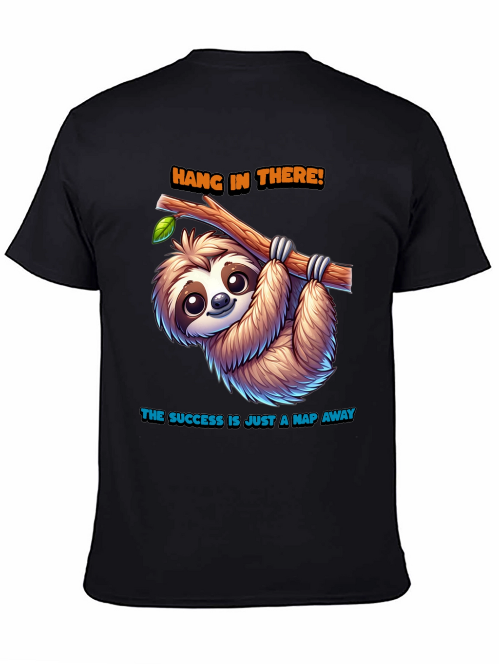 Hang In There Sloth Graphic T-Shirt