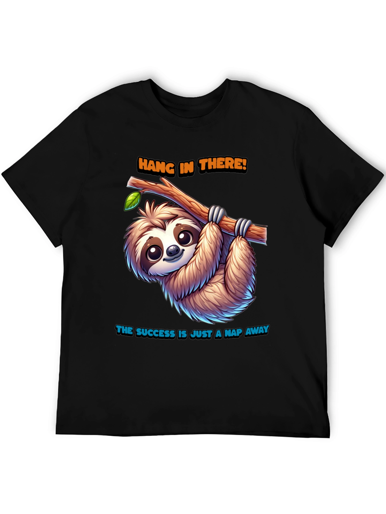 Hang In There Sloth Graphic T-Shirt