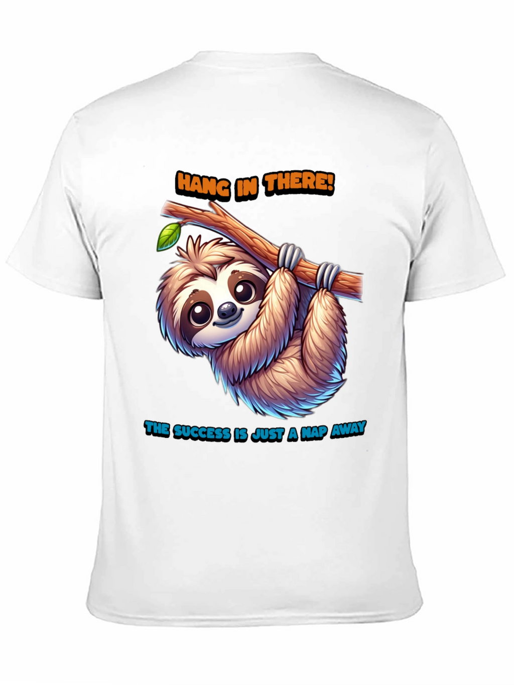 Hang In There Sloth Graphic T-Shirt