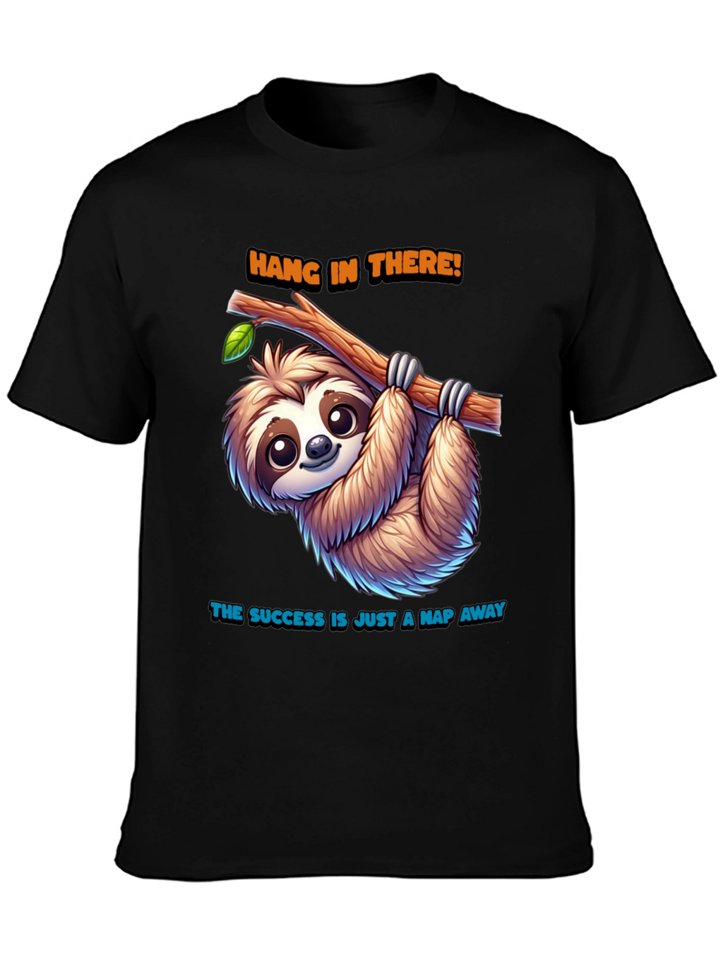 Hang In There Sloth Graphic T-Shirt